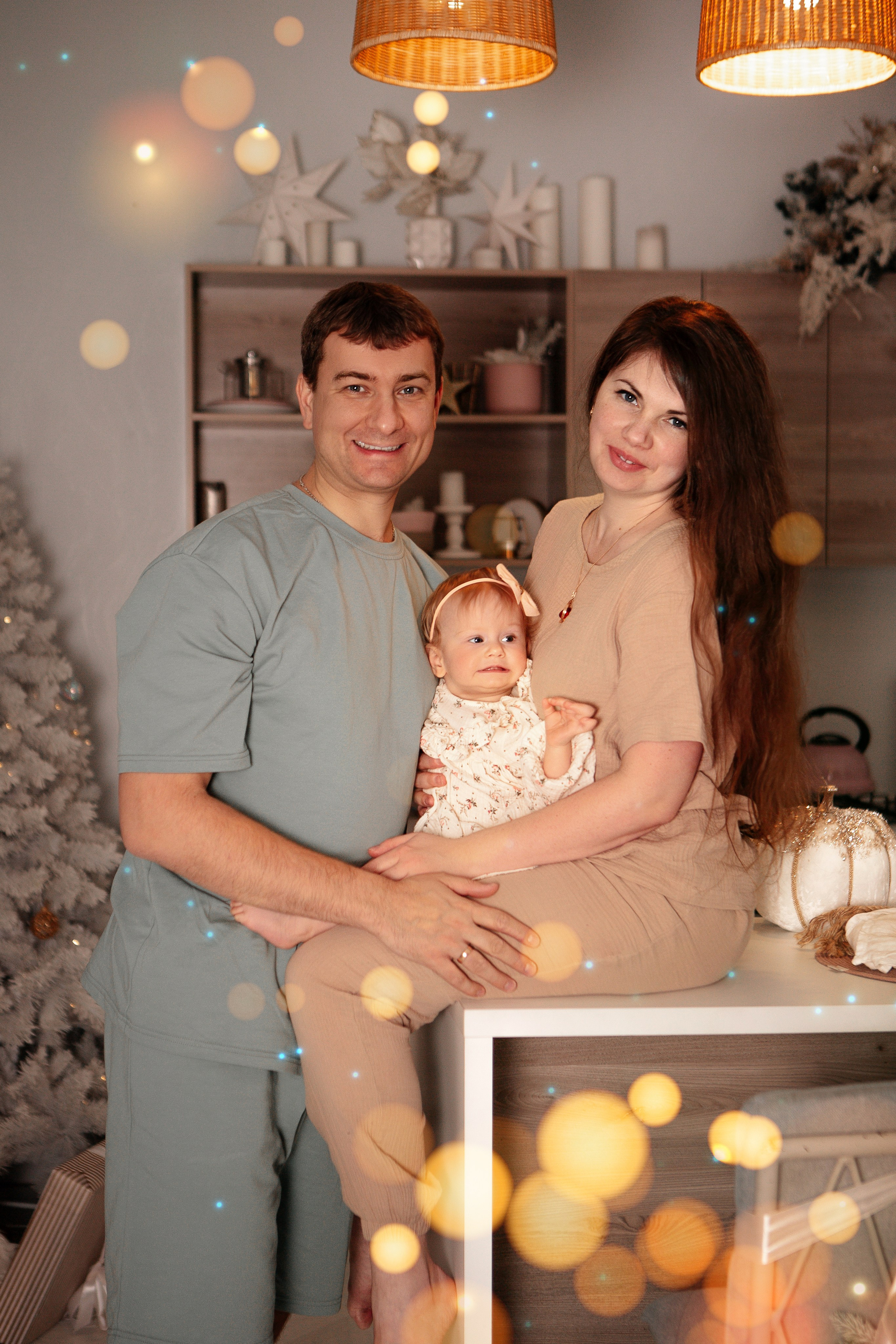 Ольга с семьей. Семейный и детский фотограф в Москве Александра Мак