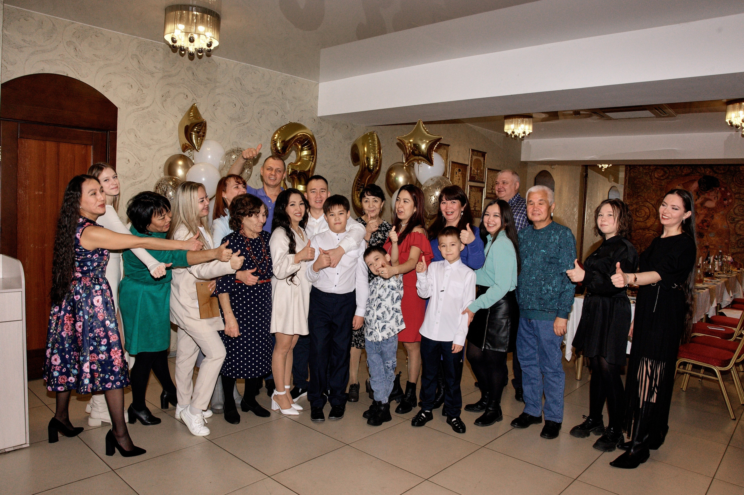 Фотосессия юбилея для Ольги