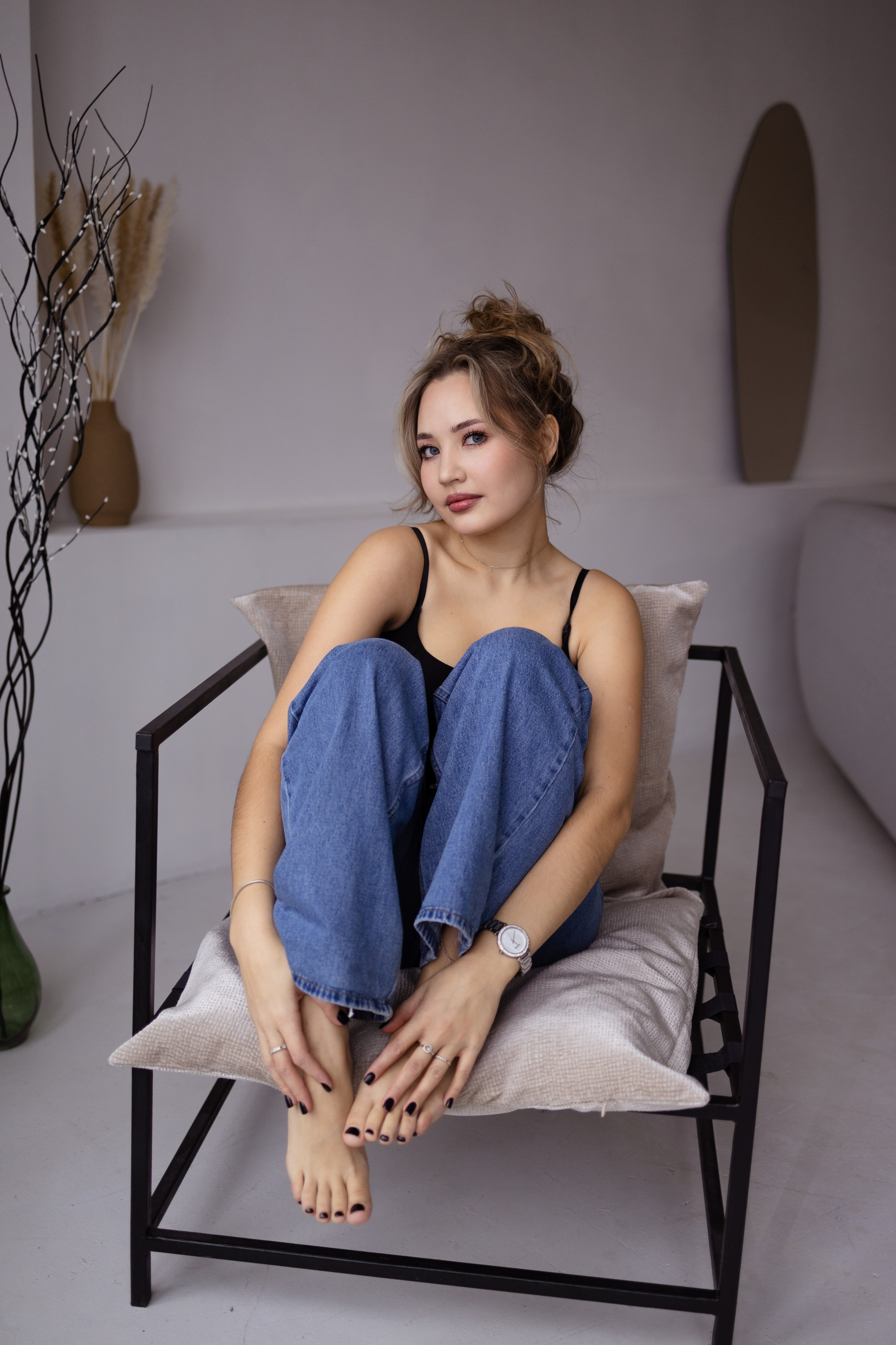 Женский студийный портрет (9.02.2025) г. Обнинск (Калужская обл.). Надежда Стар семейный и церковный фотограф в Жукове и Калужской области