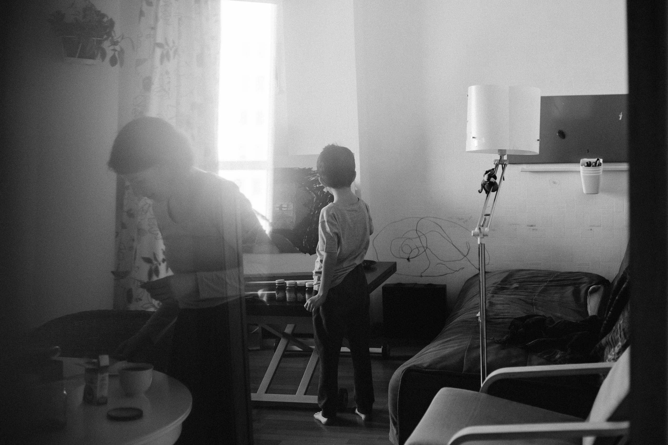 Аня с сыновьями. Семейный фотограф Трусова Евгения в Екатеринбурге