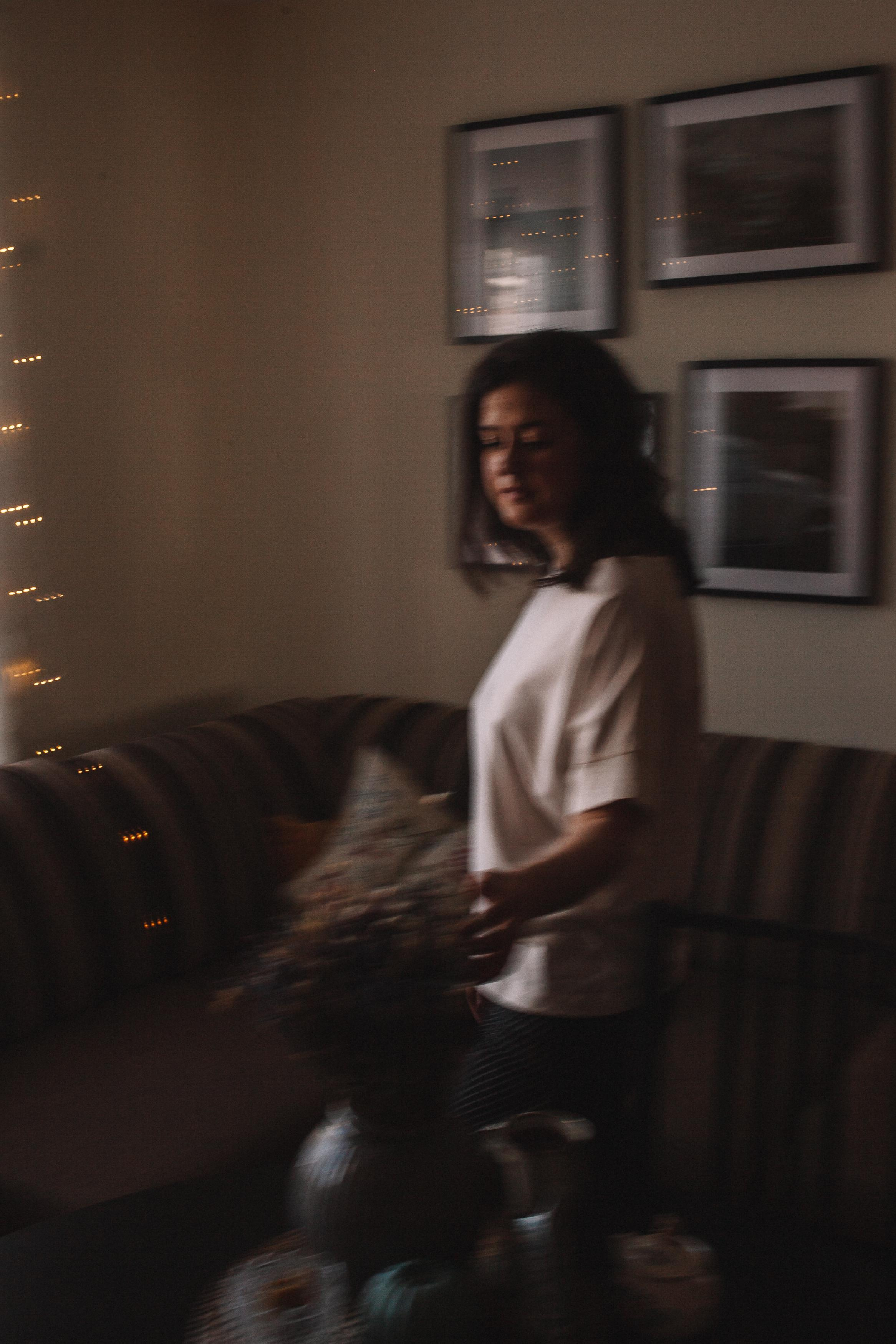 Сергей, Мария и Ксюша. Семейная фотосессия дома 2.03.2022 г. Семейный фотограф Трусова Евгения в Екатеринбурге