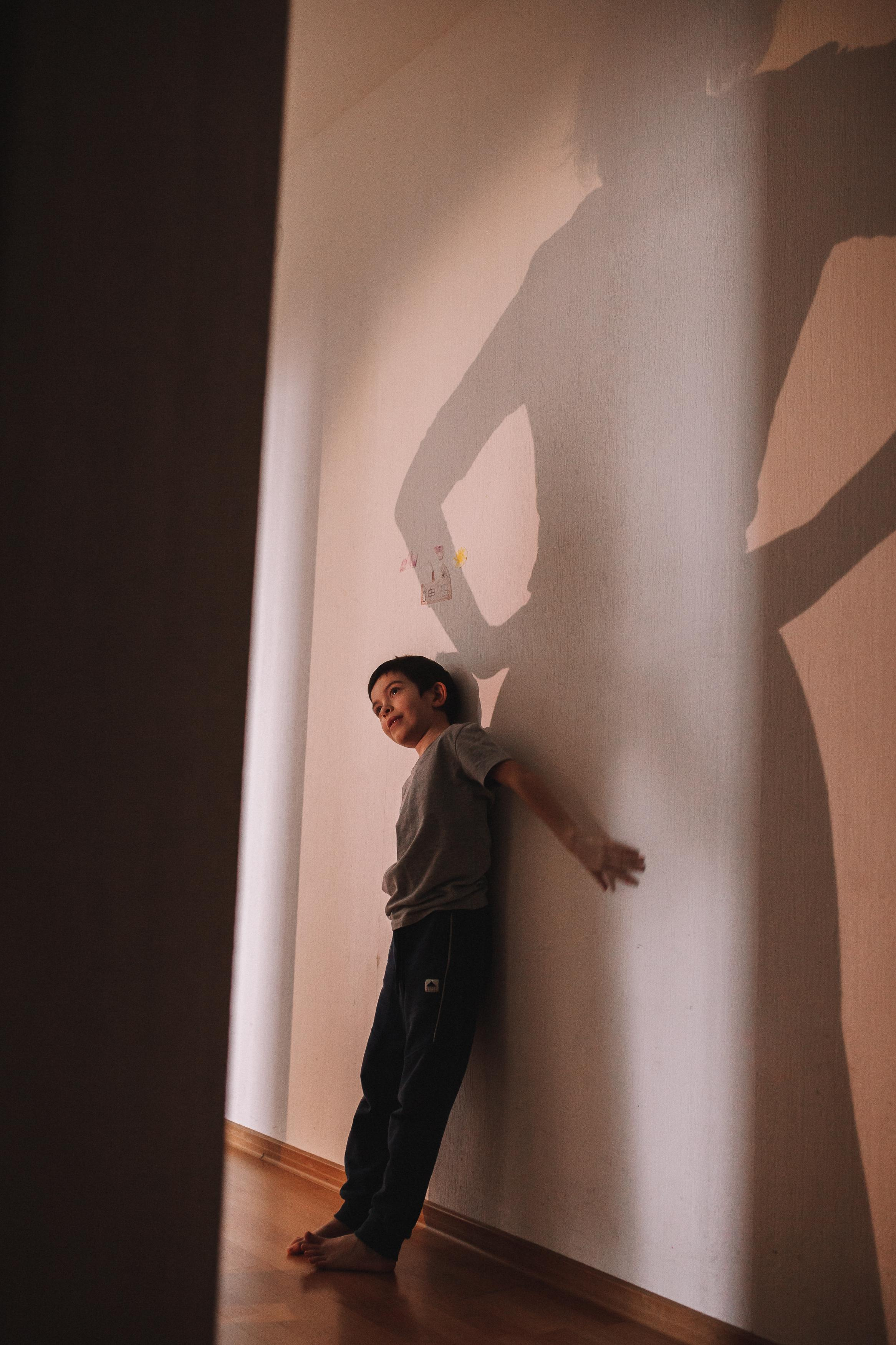 Аня с сыновьями. Семейный фотограф Трусова Евгения в Екатеринбурге