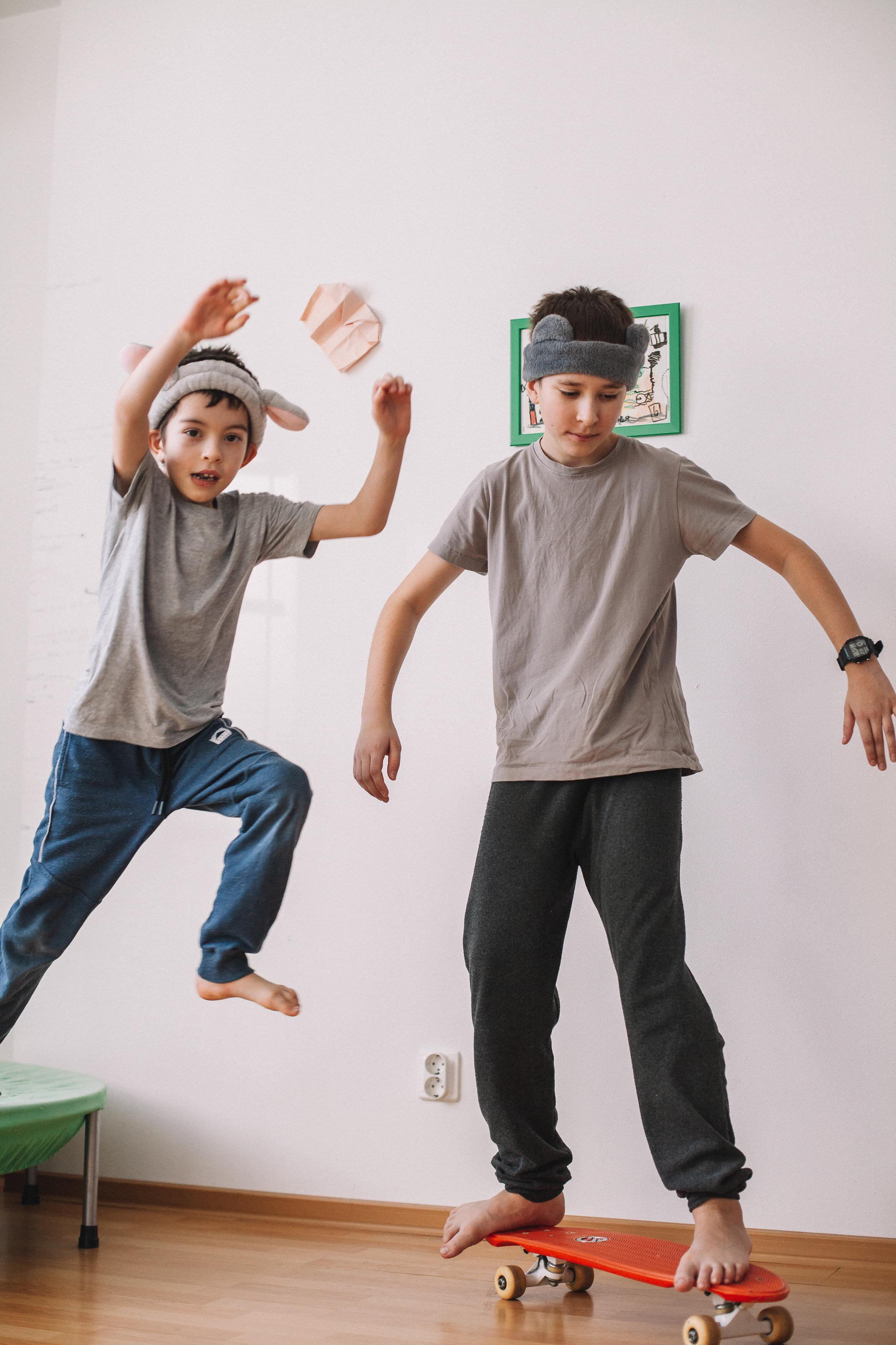 Аня с сыновьями. Семейный фотограф Трусова Евгения в Екатеринбурге