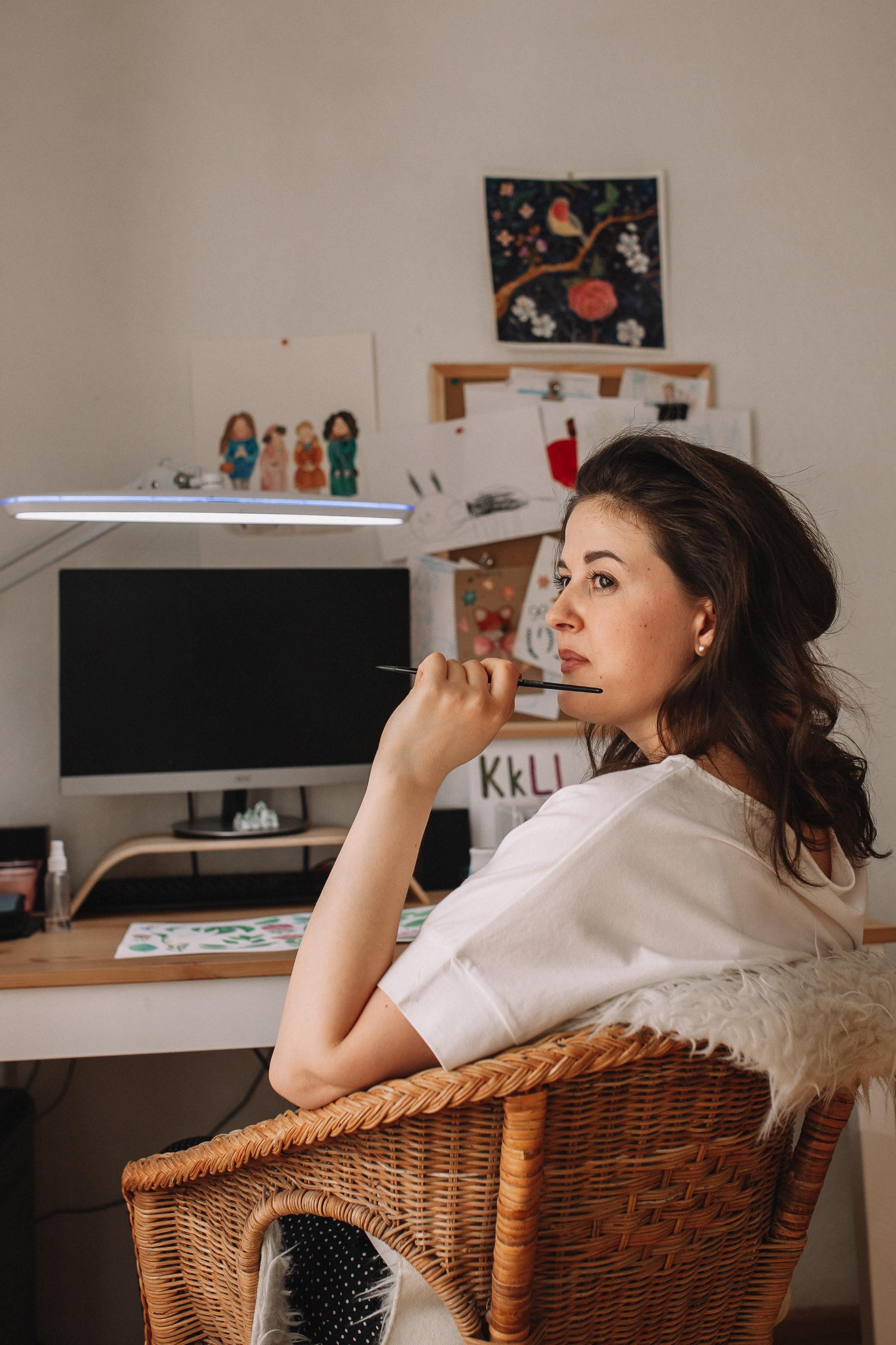 Сергей, Мария и Ксюша. Семейная фотосессия дома 2.03.2022 г. Семейный фотограф Трусова Евгения в Екатеринбурге