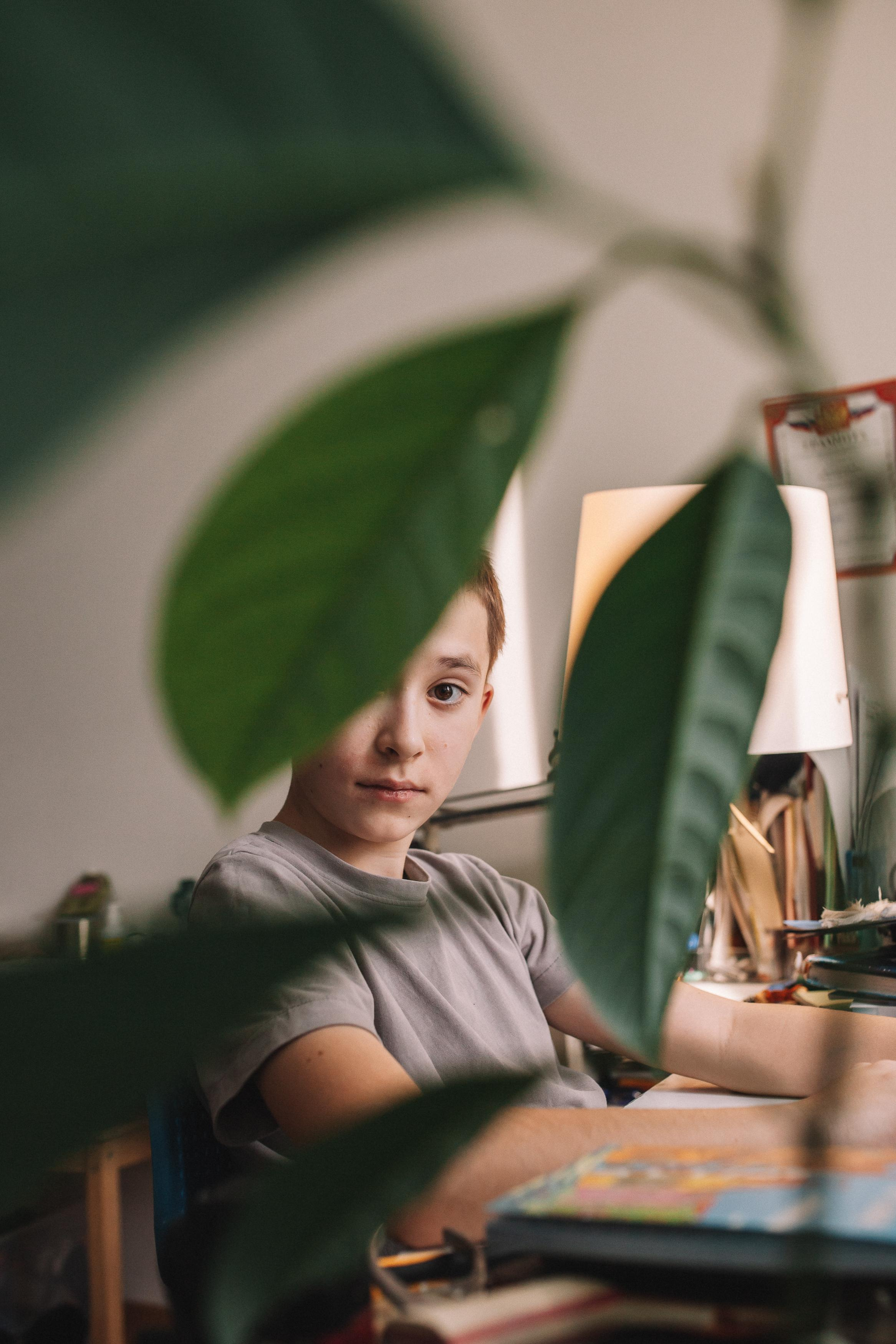 Аня с сыновьями. Семейный фотограф Трусова Евгения в Екатеринбурге