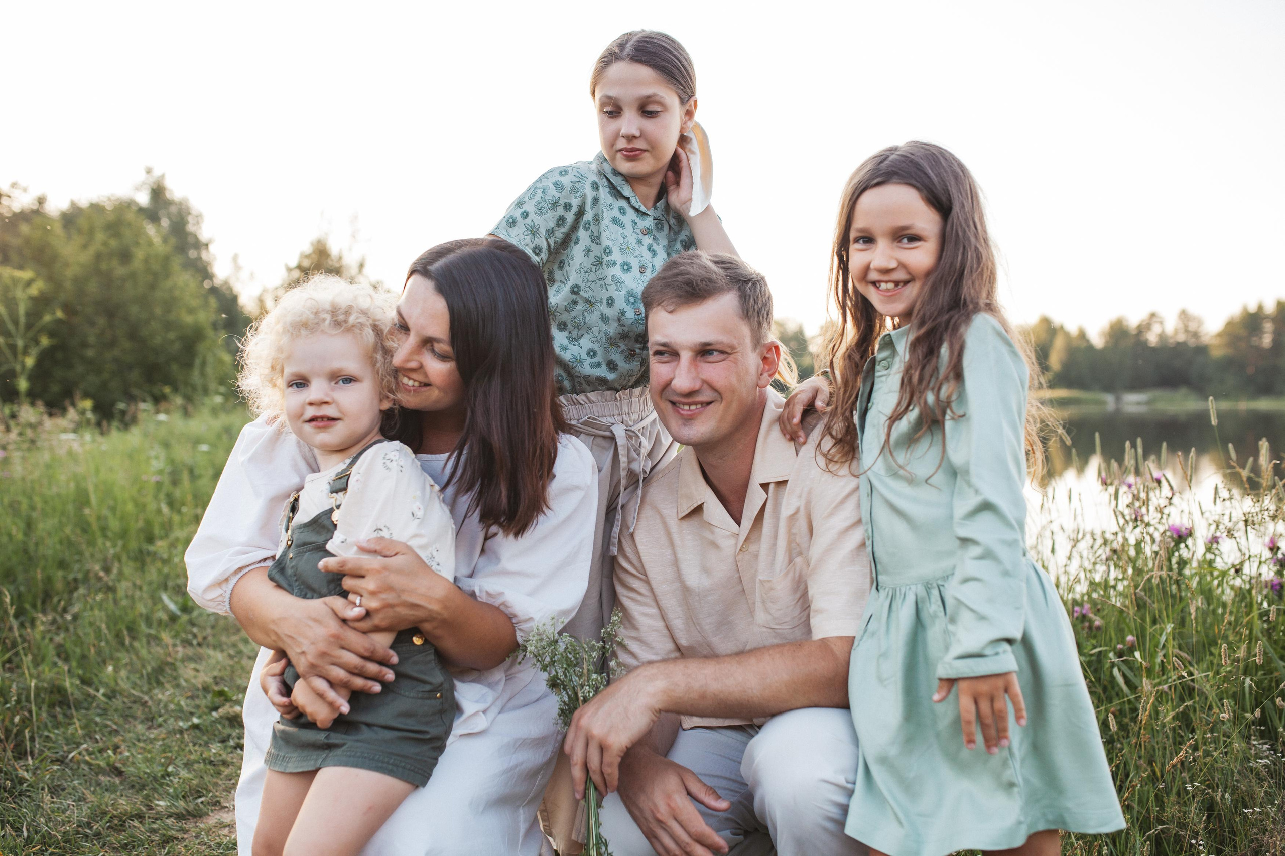 Семья Бабушкиных, лето 2021 г. Семейный фотограф Трусова Евгения в Екатеринбурге