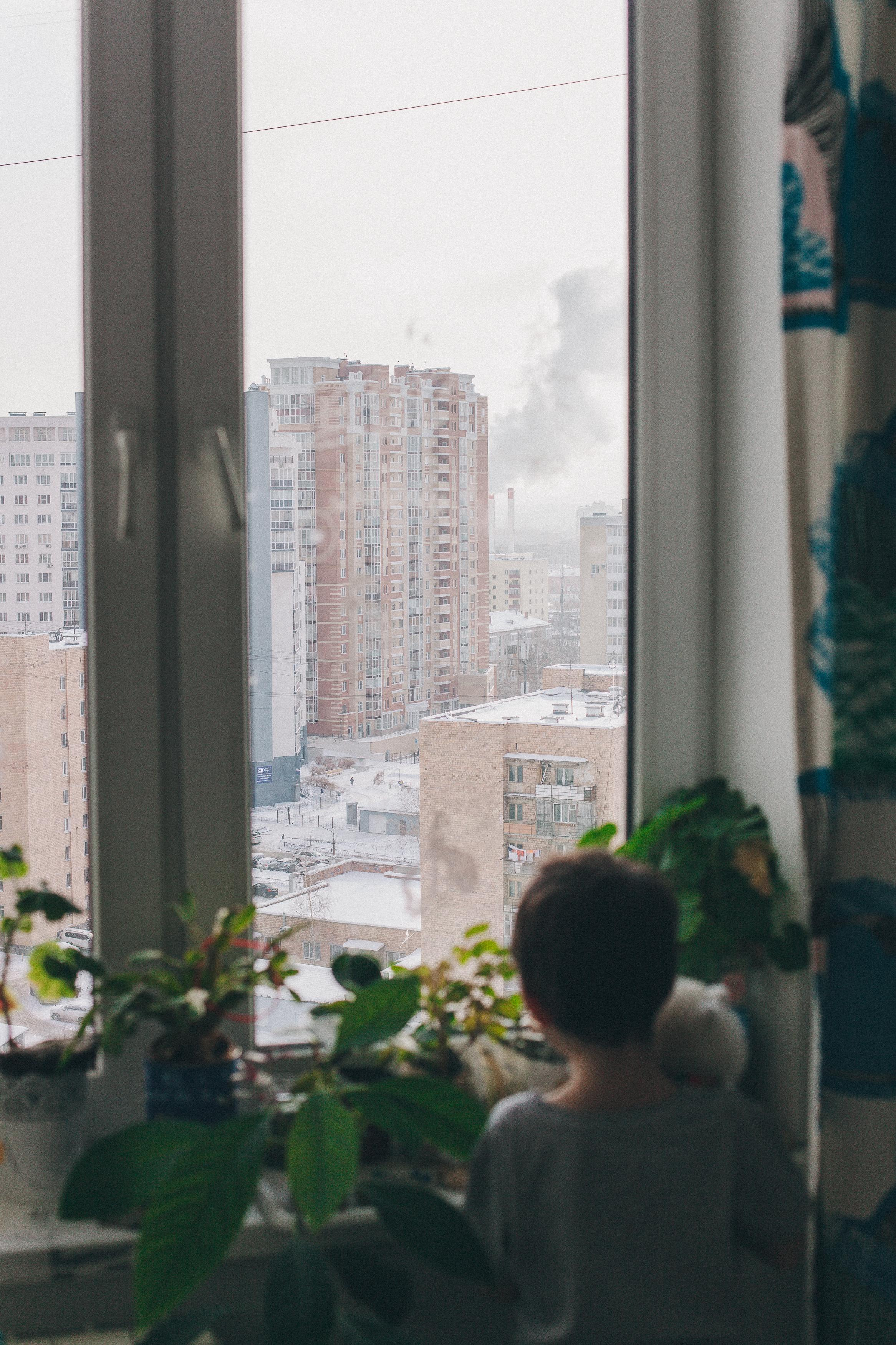 Аня с сыновьями. Семейный фотограф Трусова Евгения в Екатеринбурге