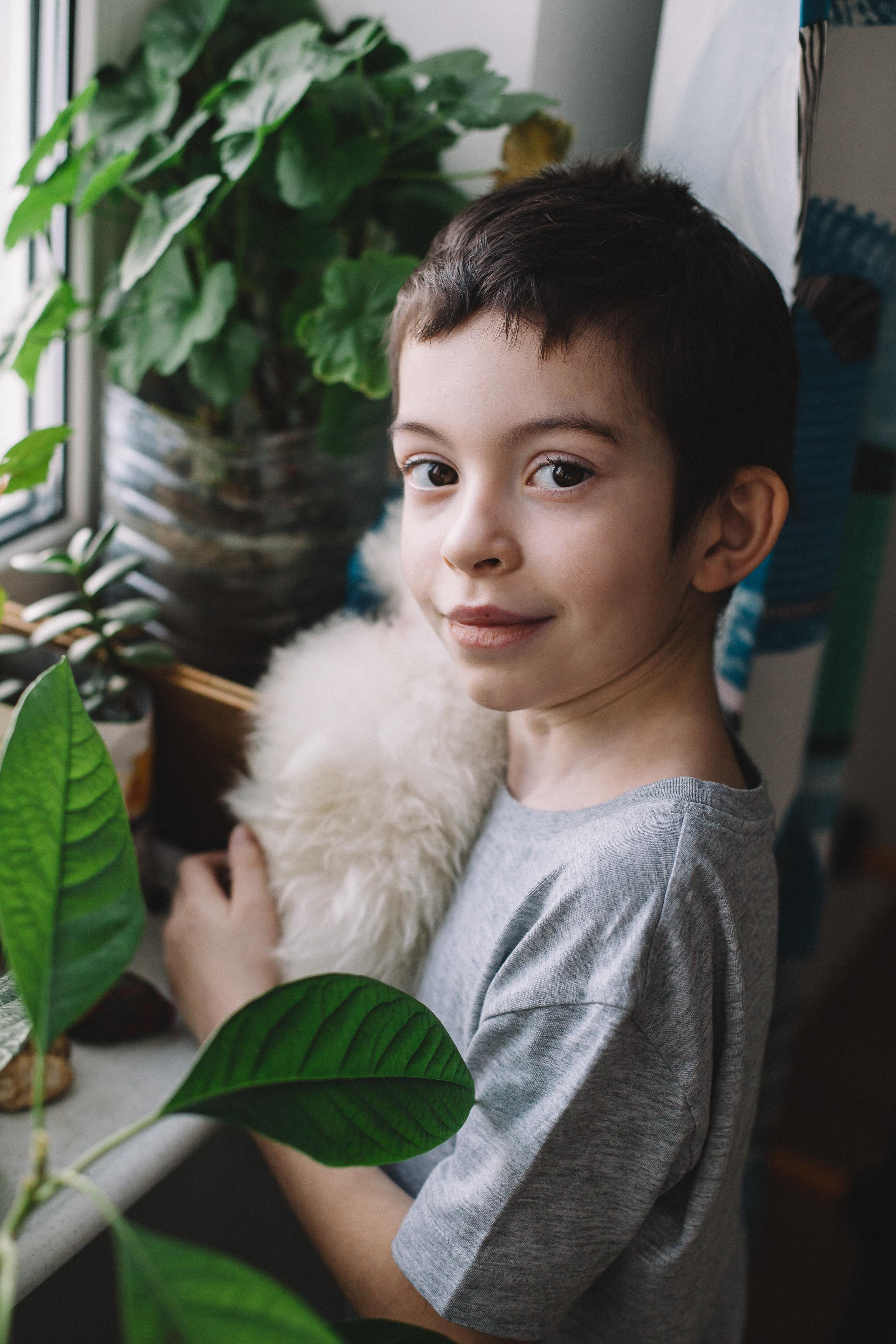 Аня с сыновьями. Семейный фотограф Трусова Евгения в Екатеринбурге