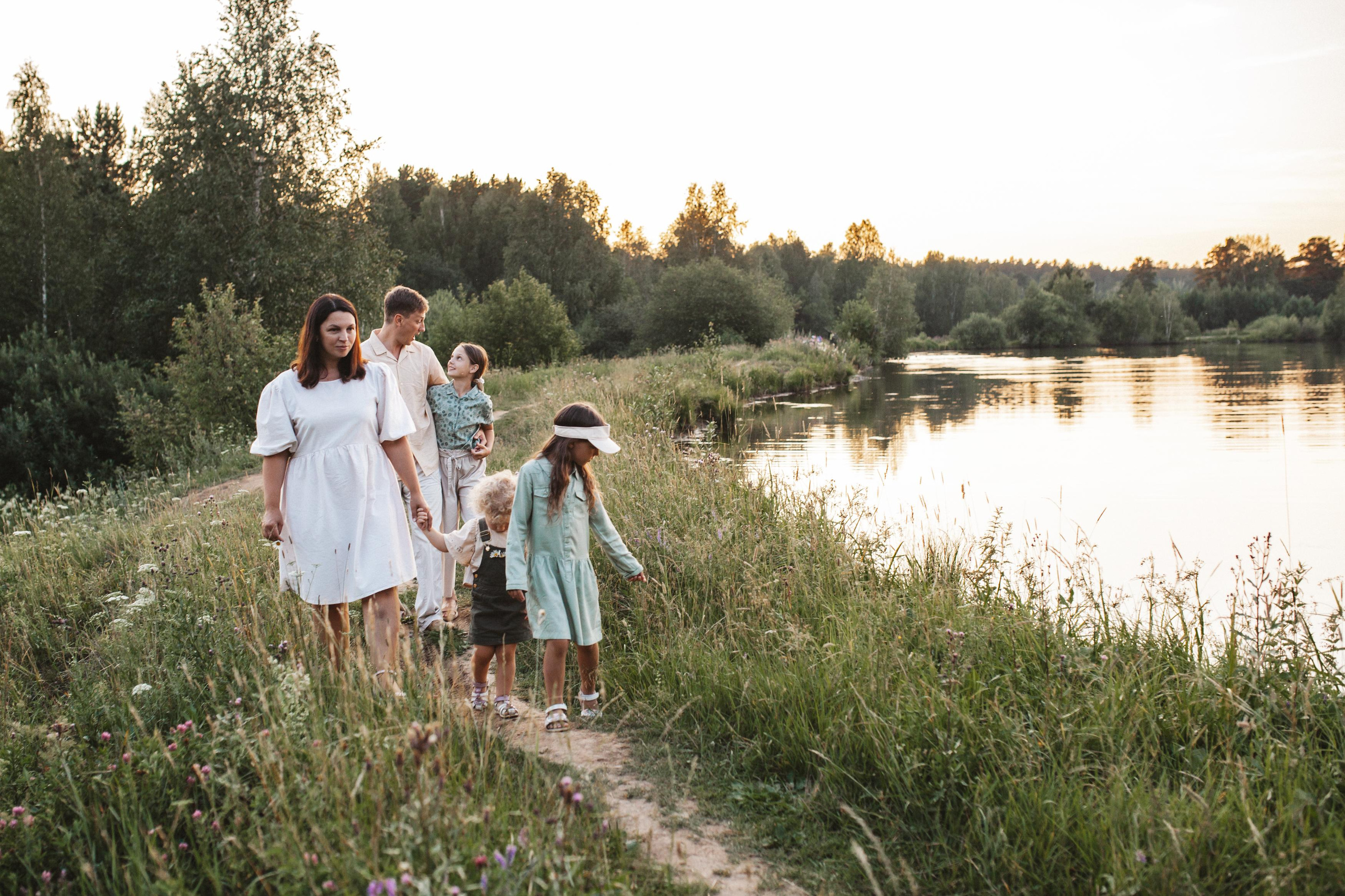 Семья Бабушкиных, лето 2021 г. Семейный фотограф Трусова Евгения в Екатеринбурге