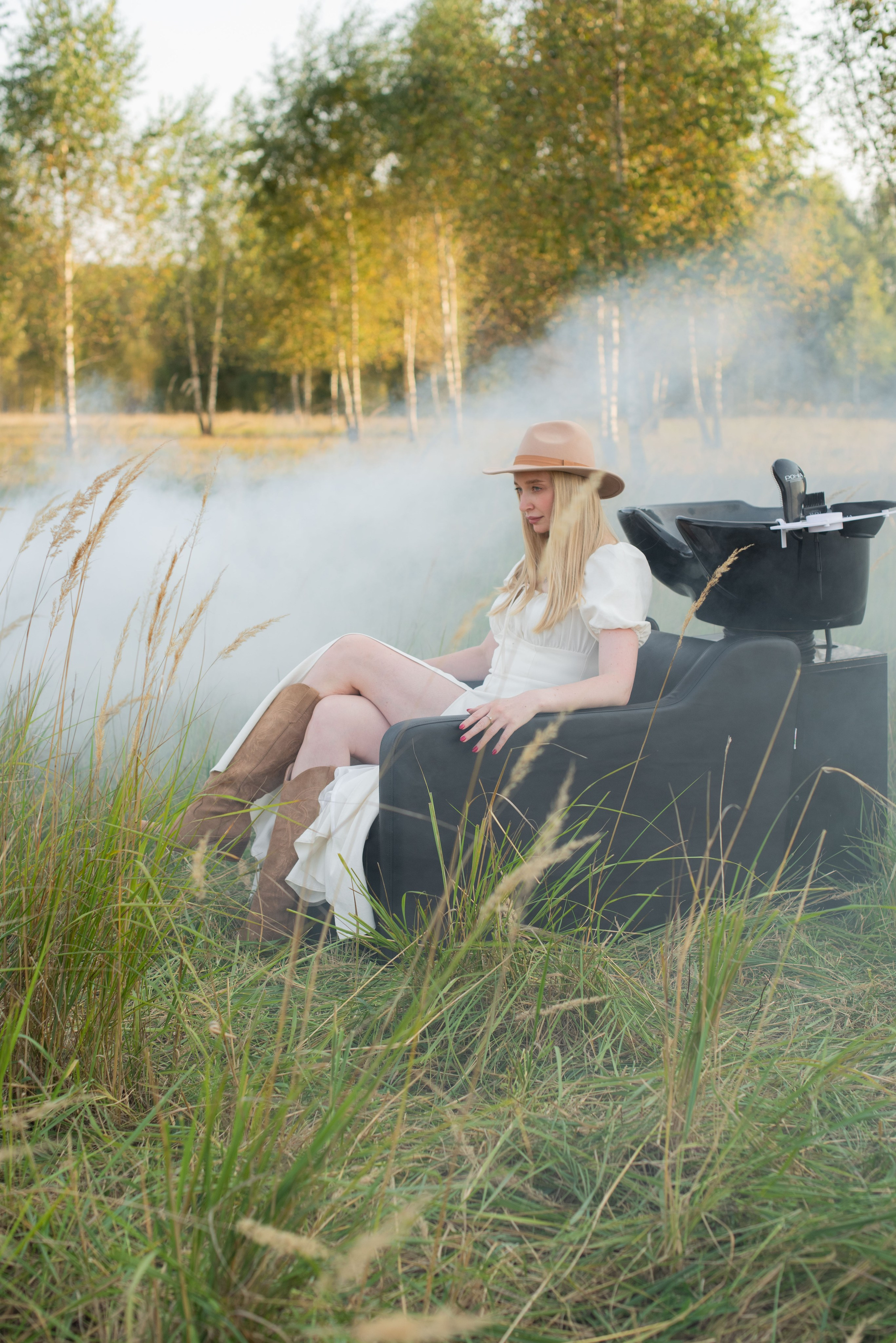 Съемка для бренда РОНА на природе. Женский фотограф в Москве и МО