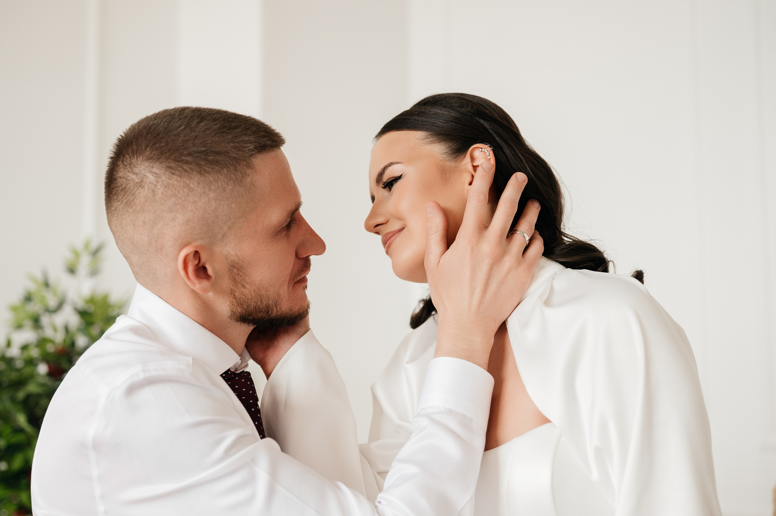 Свадебная фотосессия в студии. Свадебный и семейный фотограф в Краснодаре Алина Мельник