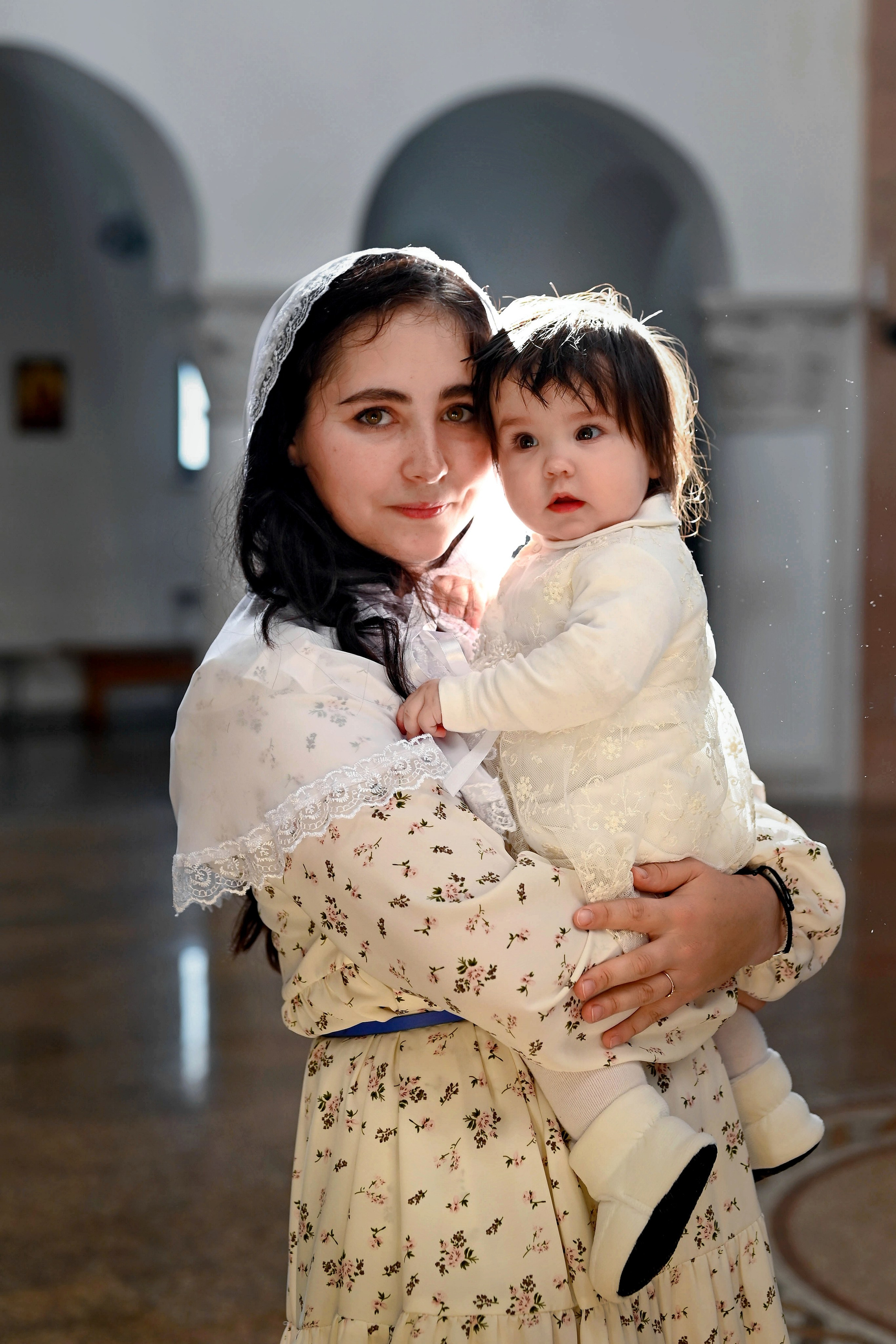 Крещение Вероники. Семейный и детский фотограф Москва