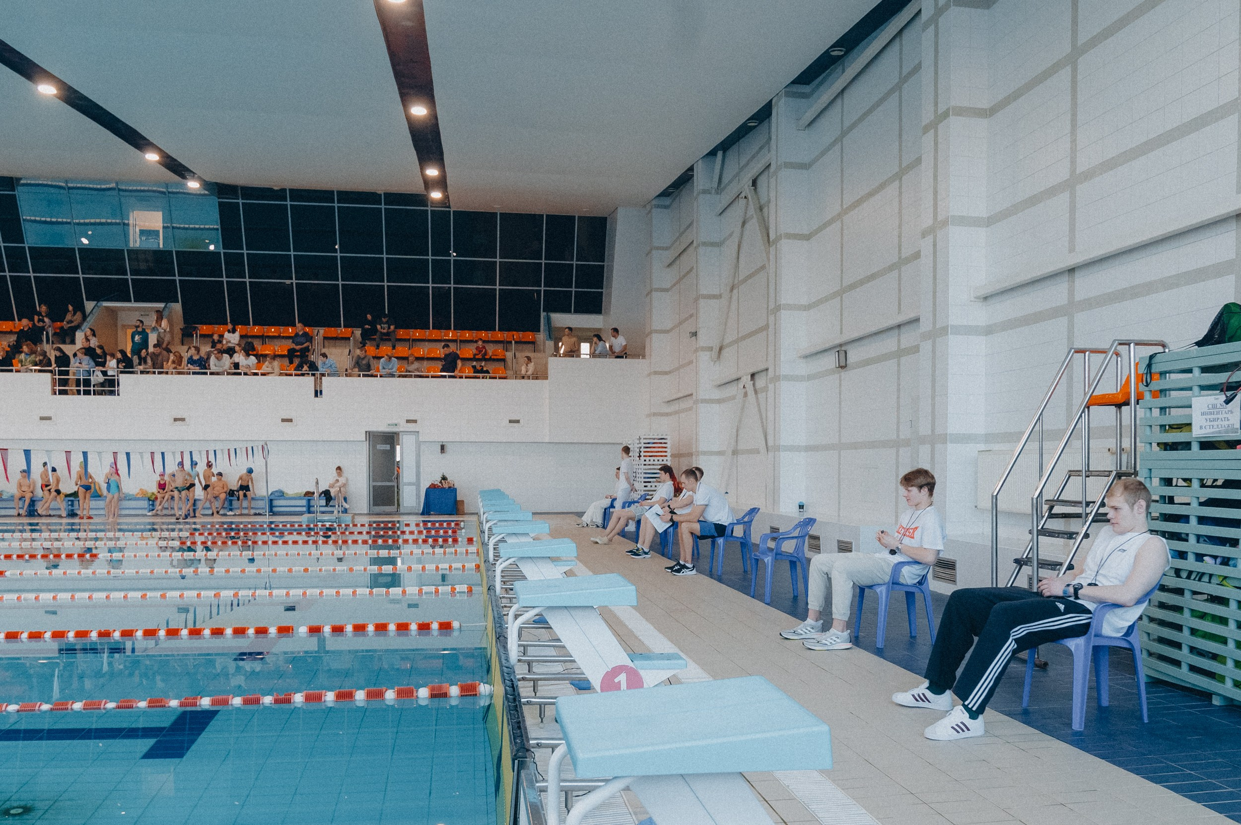 «Новогодние заплывы» в СОЦ «Зодчий». Фотограф Дмитрий Пименов