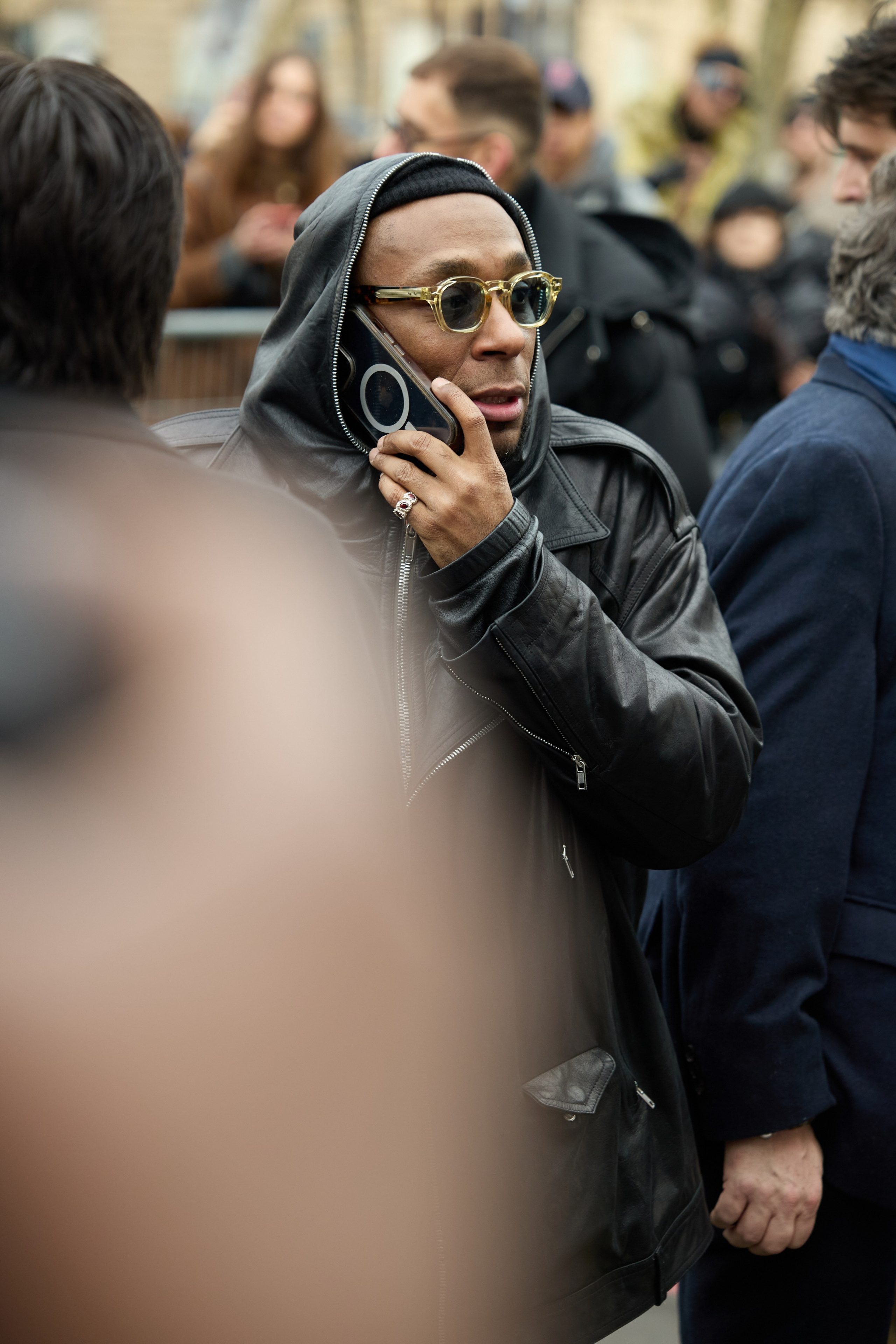 PFW MENSWEAR FALL/WINTER 25/26 RICK OWENS. Photographer in Milan Ivan Goncharov