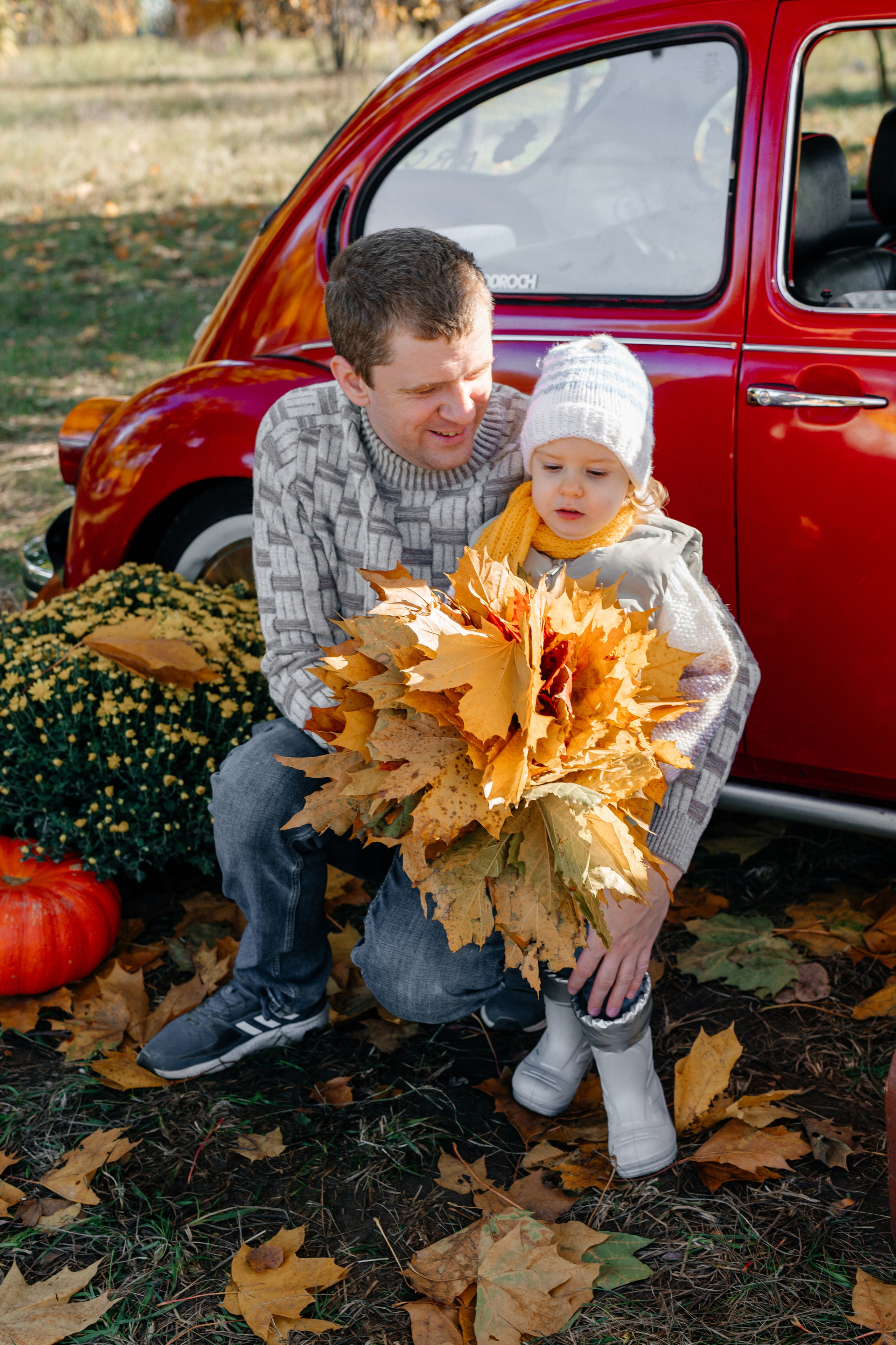 Ослепительная осень в кадре. Ваш семейный фотограф в Минске — Вика Трегубова