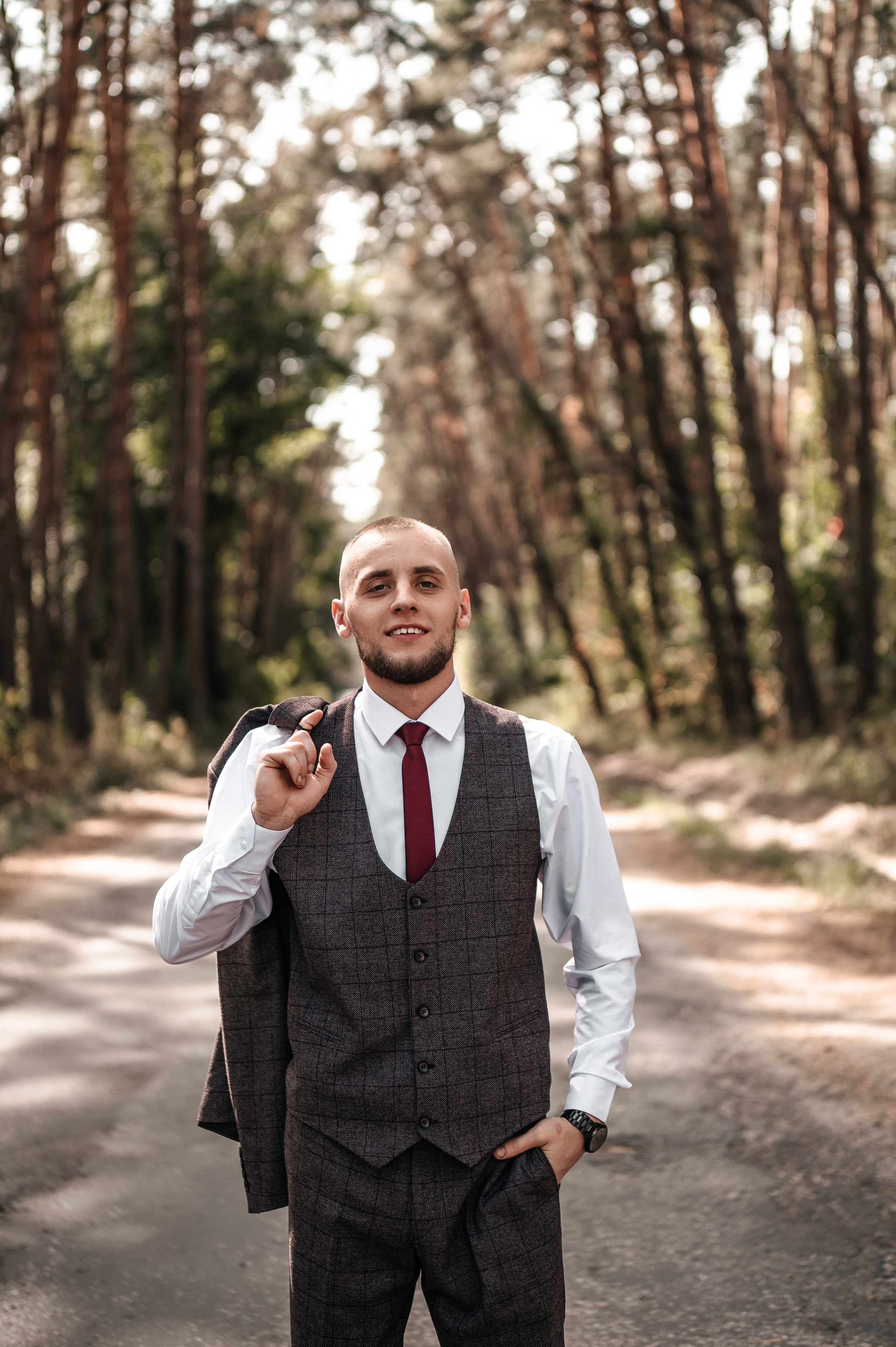 Максим и Наталья. Сборы, прогулка. Фотограф Екатерина Бочарникова