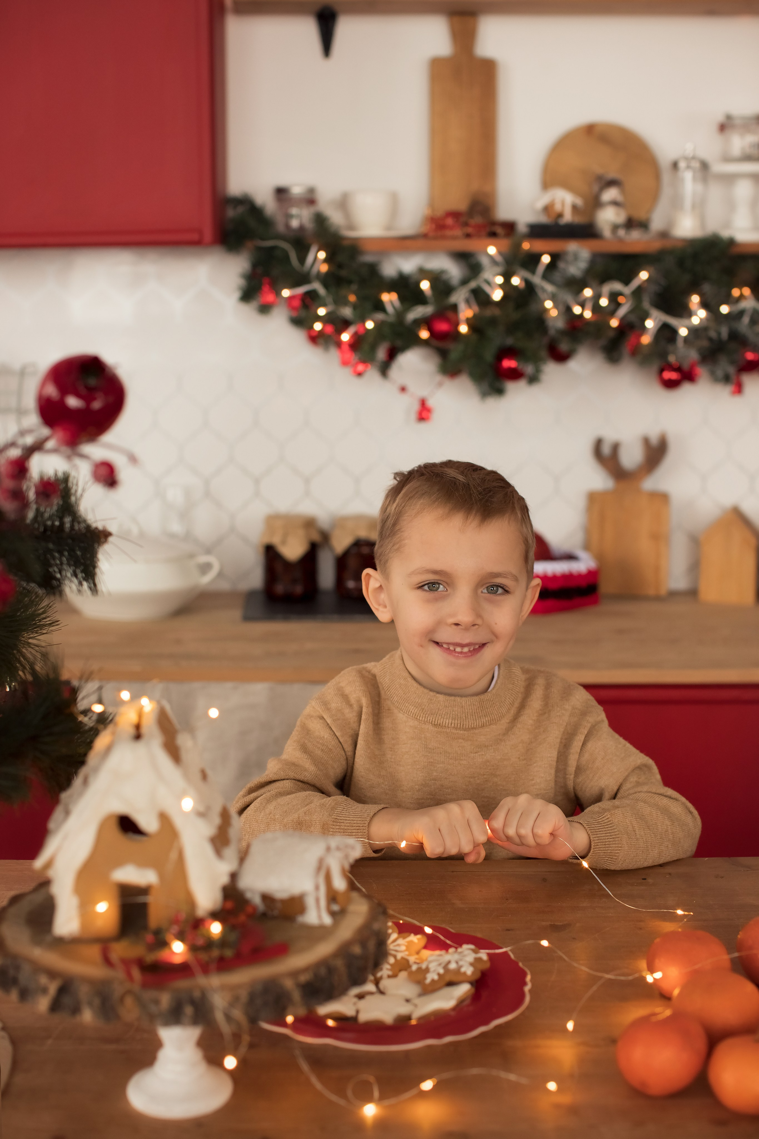 Новогодние объятия. Семейный и детский фотограф в Саратове Полина Коткина
