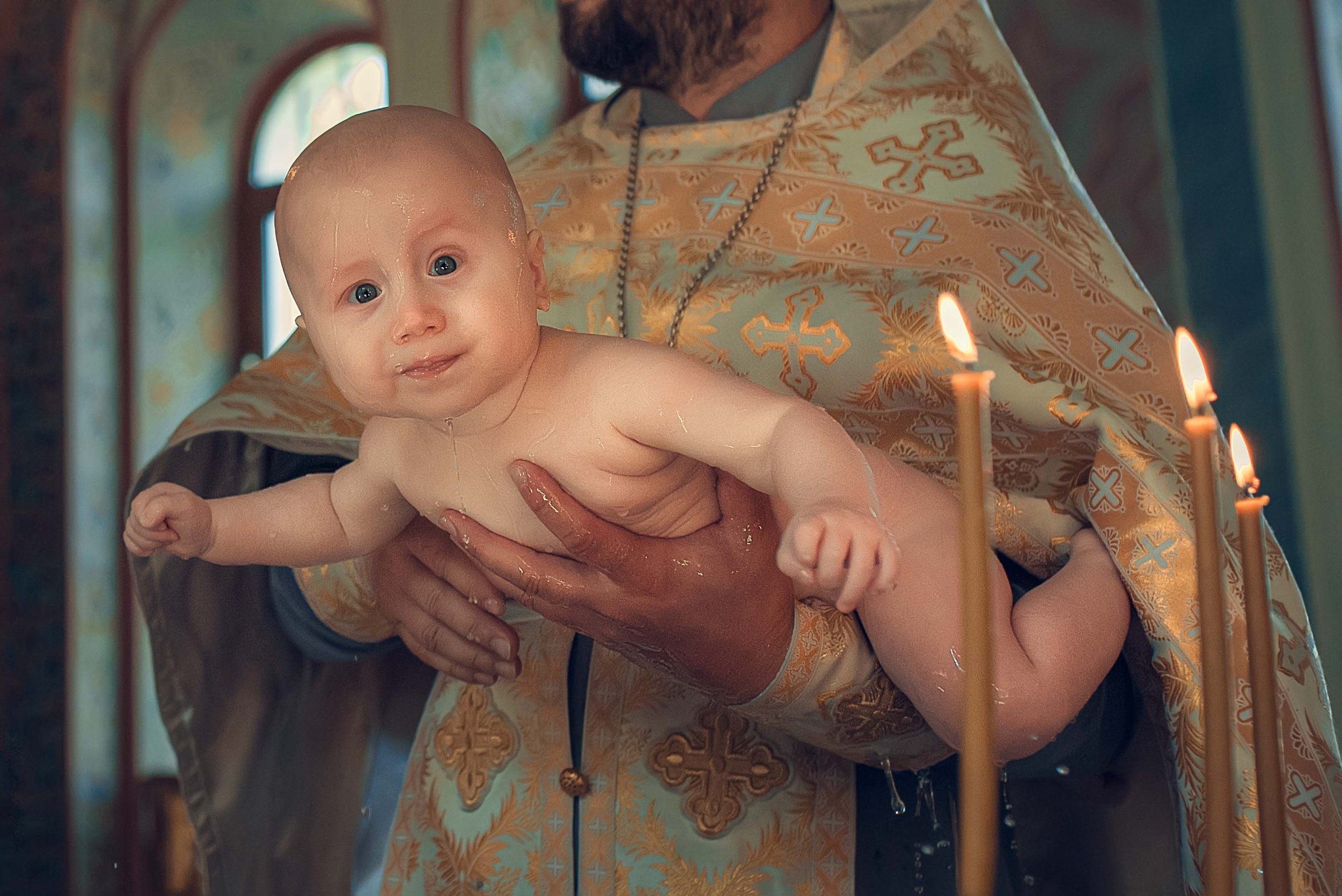 Таинство Крещения. Максим и Денис. Фотографии. Фотограф Стеценко Наталия. Одинцово, Москва, Московская область