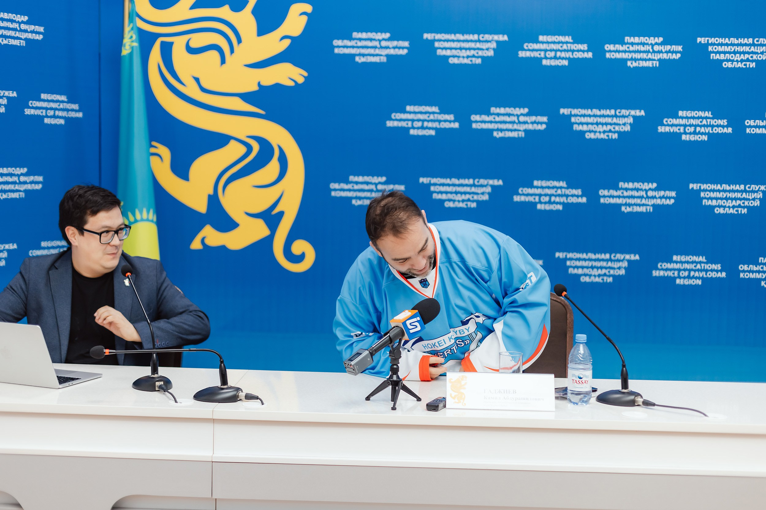 Пресс-конференция Камиля Гаджиева. Кипятком Павлодар