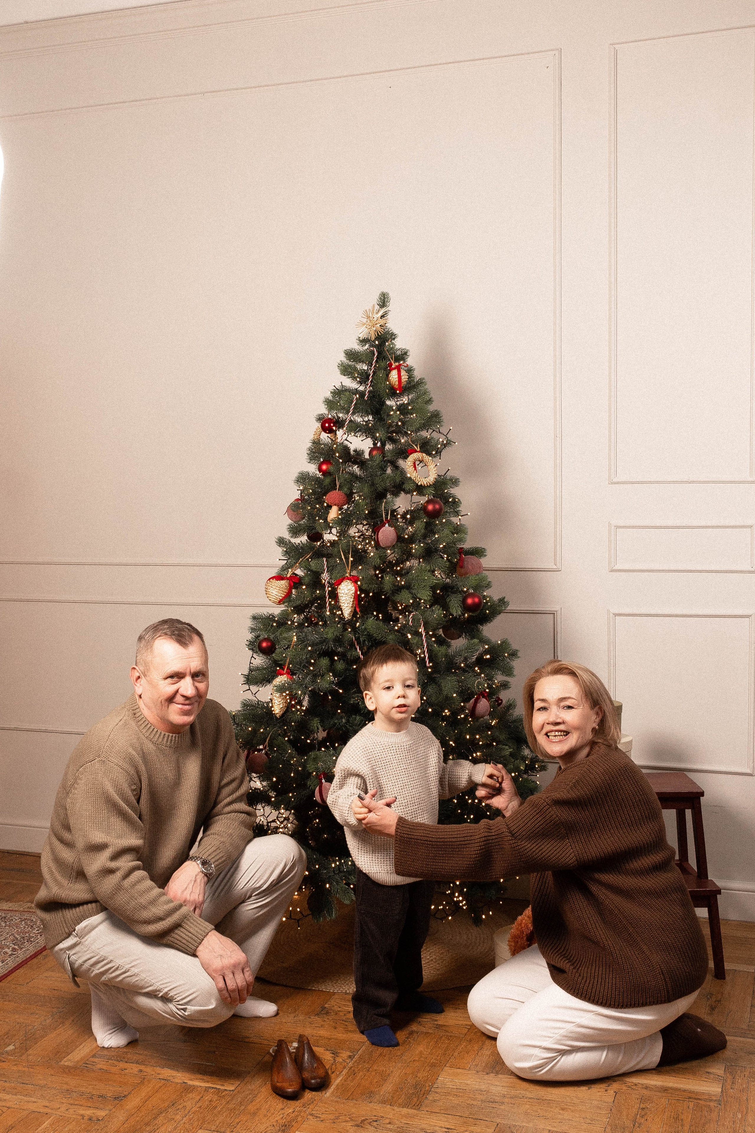 Рождественская семейная история. Свадебный и портретный фотограф Соломко Диана