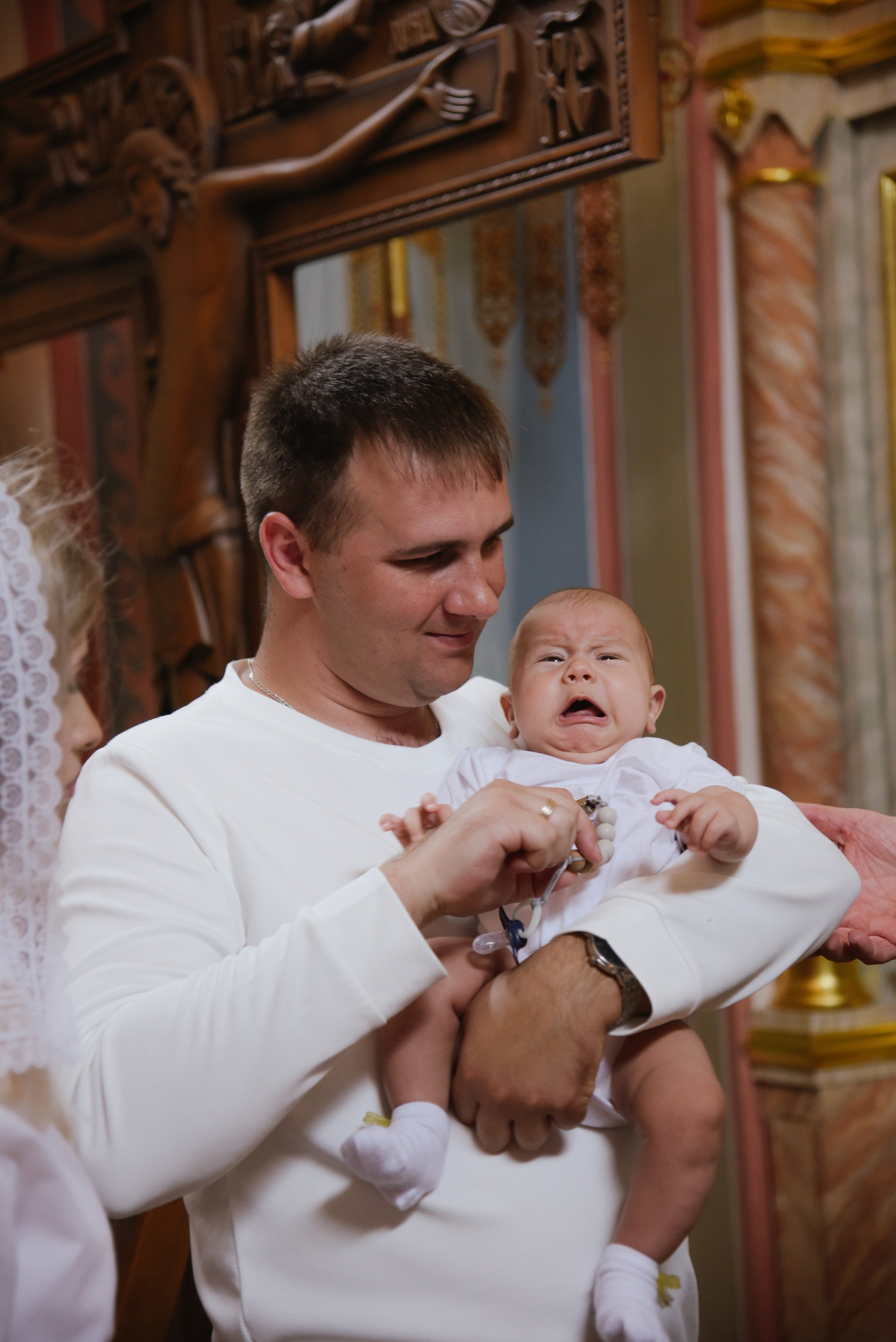 Крещение Вадима. Фотограф Лола Волна, город Москва