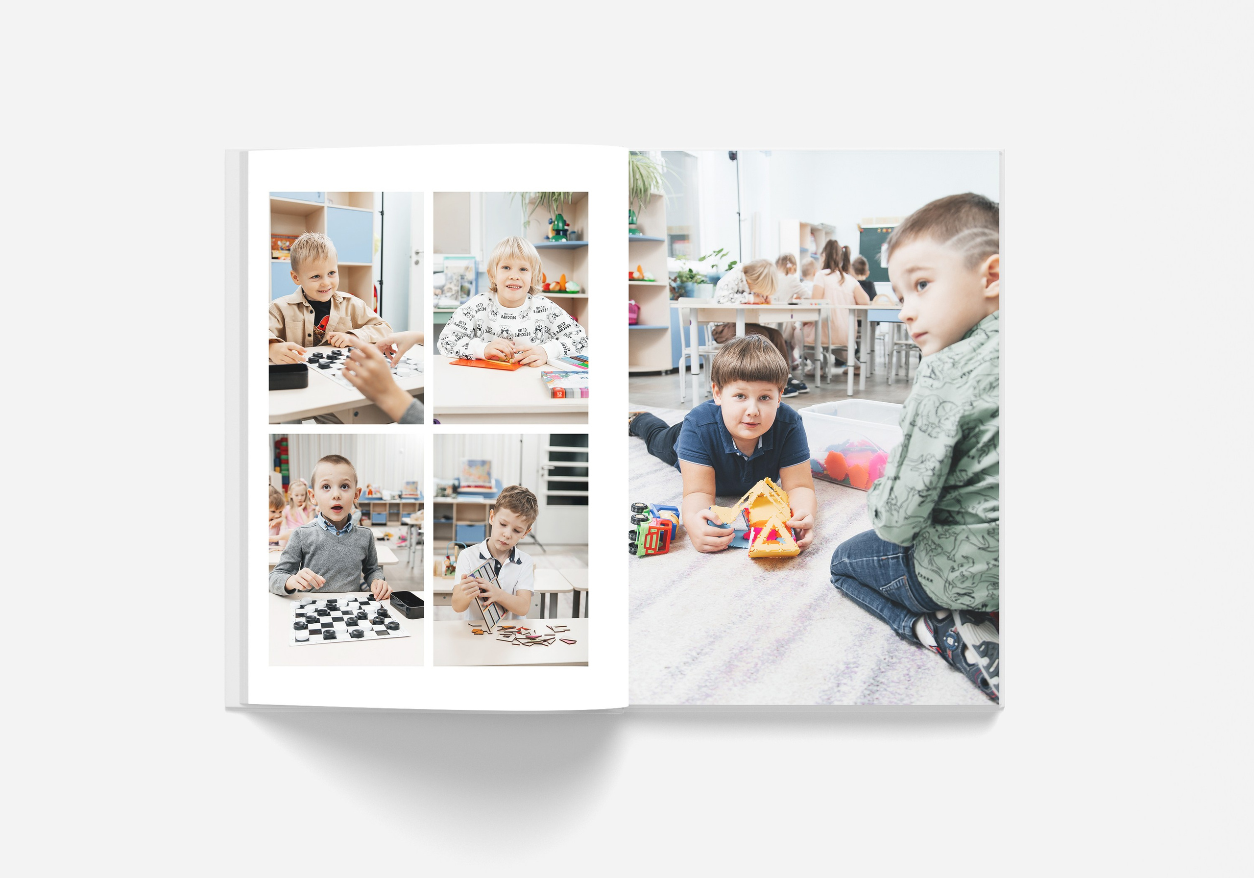 Детский сад Альбом 10 разворотов (20 страниц). Выпускные альбомы. Зубкова Яна