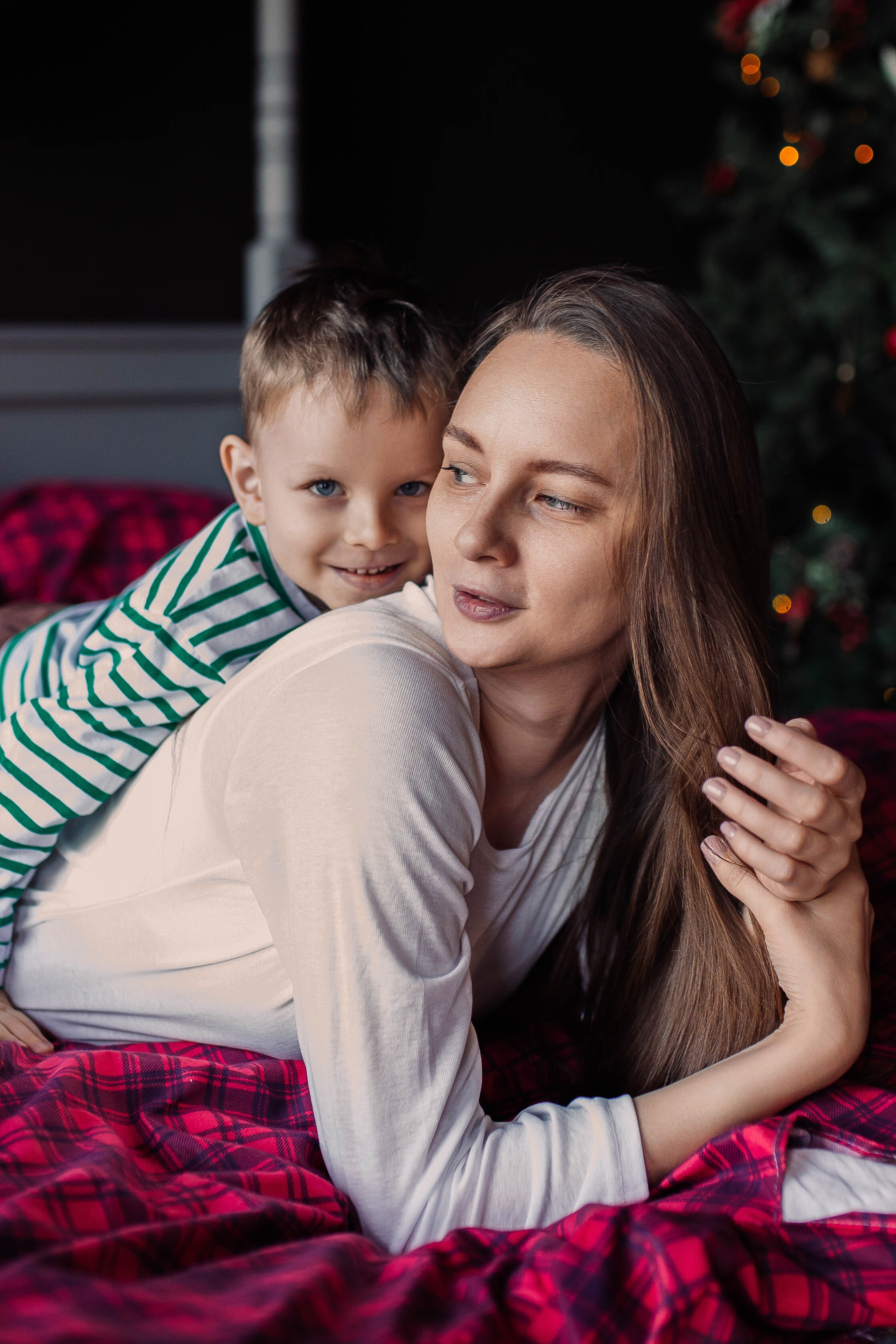 Лена с семьей. Семейный фотограф Алина Демидова. Королев