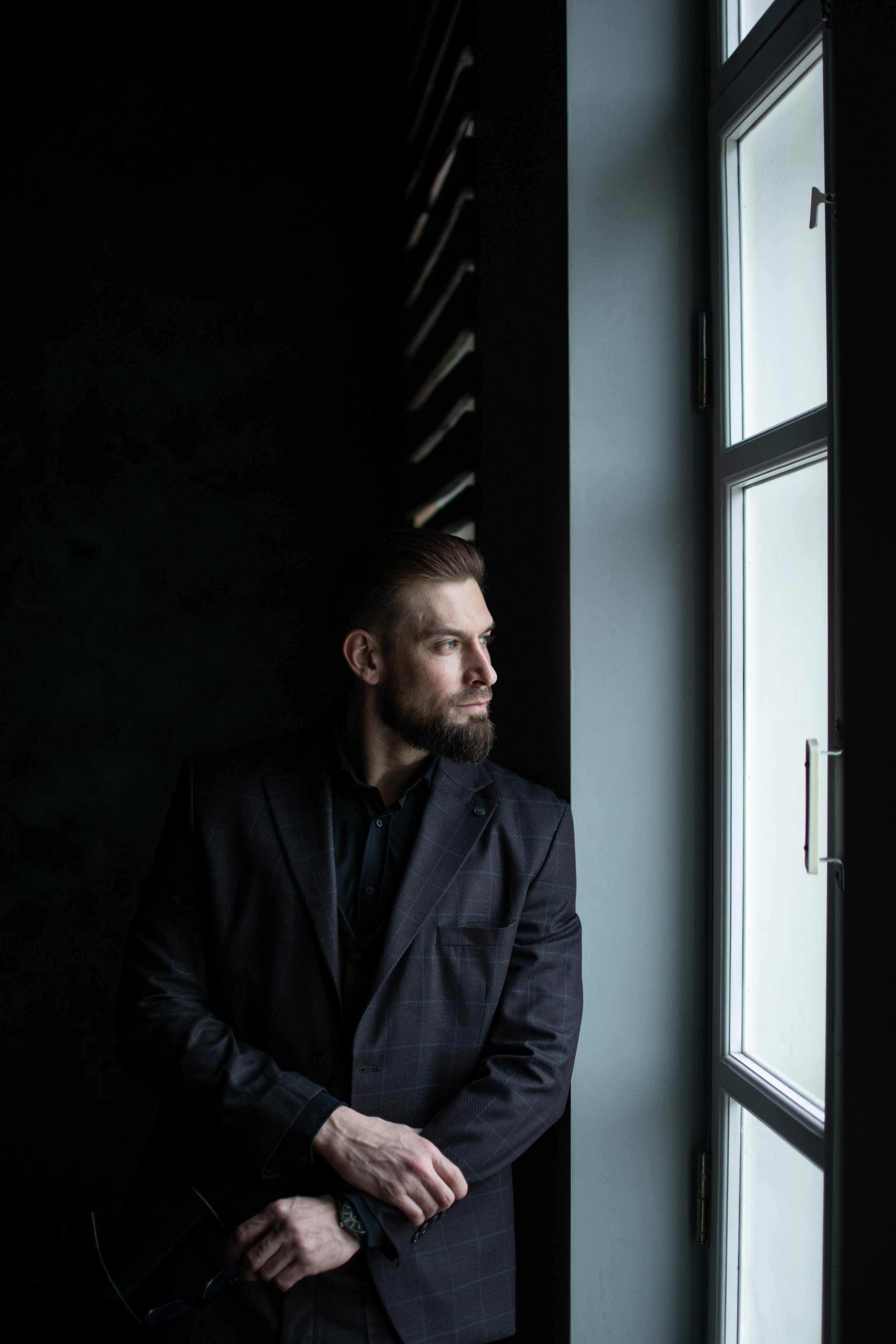 Мужской портрет — Николай. Фотограф Новосибирск, Академгородок