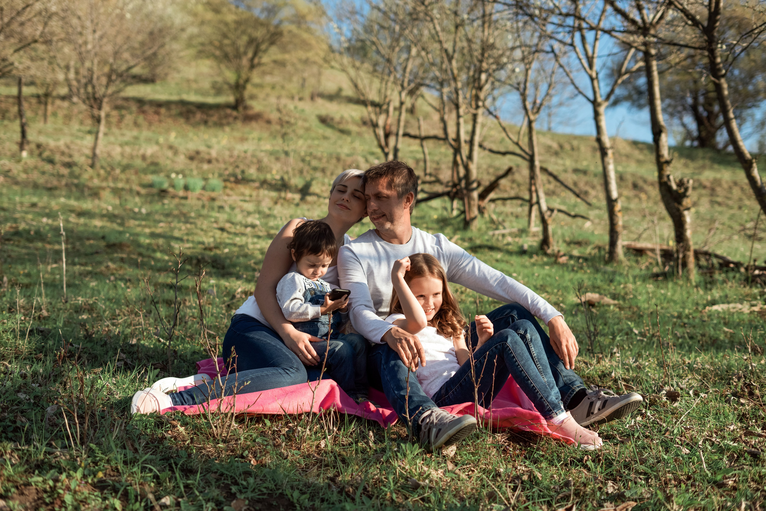 Семейная фотосессия для Елены и Дмитрия. Фотограф в Кисловодске Наталья Попова