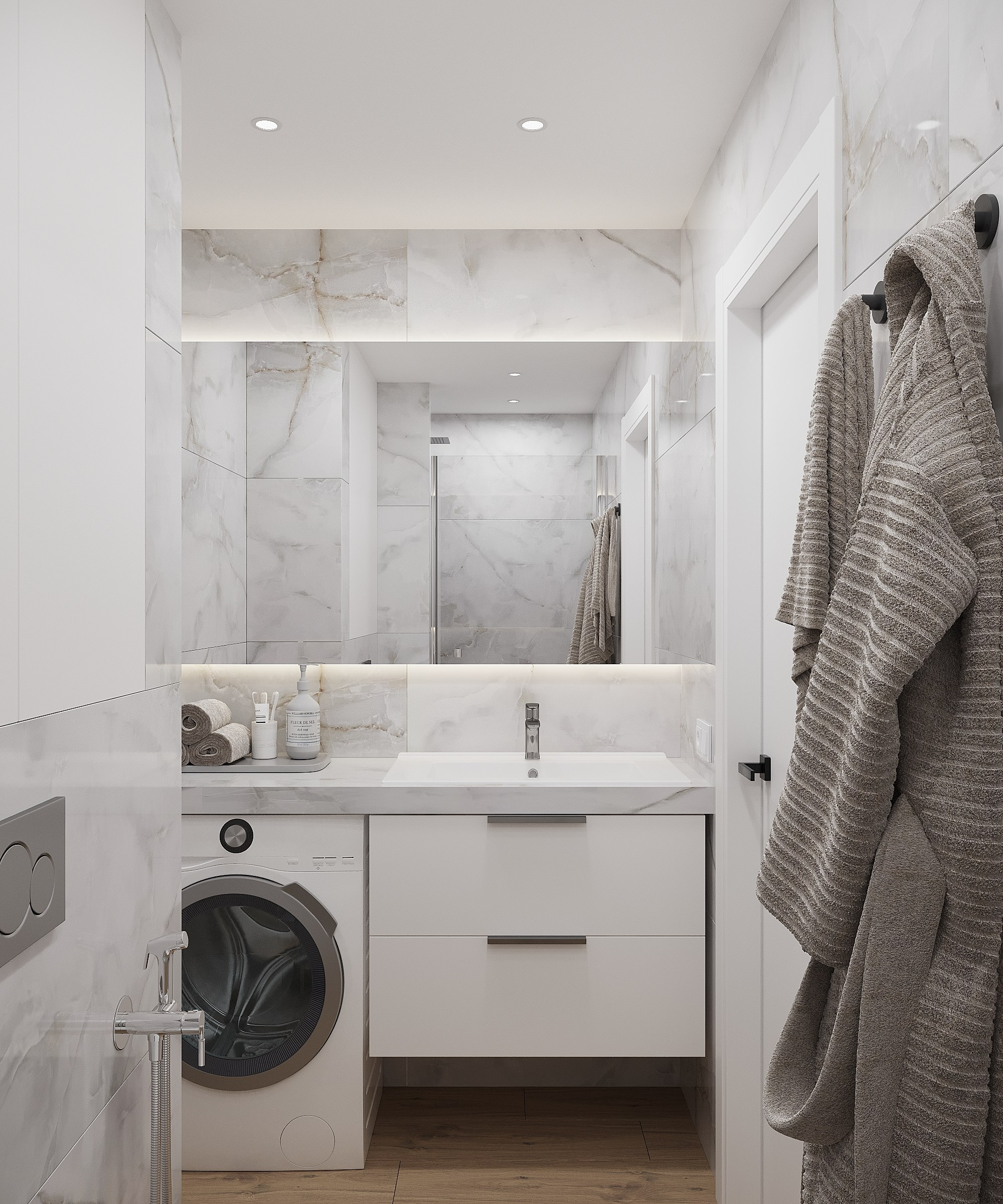 Квартира под сдачу г. Владивосток. Дизайн интерьера / Дизайн-проект / Лебедь Юлия