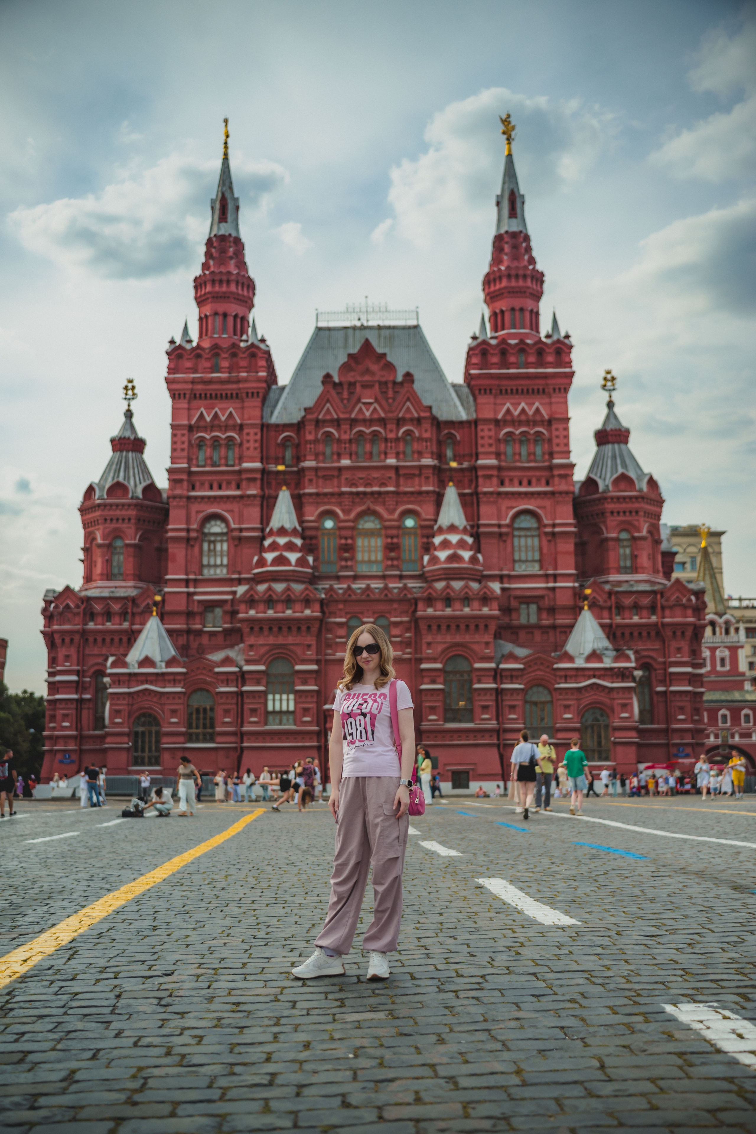 Москва, красная площадь. Фотограф Юречко Татьяна