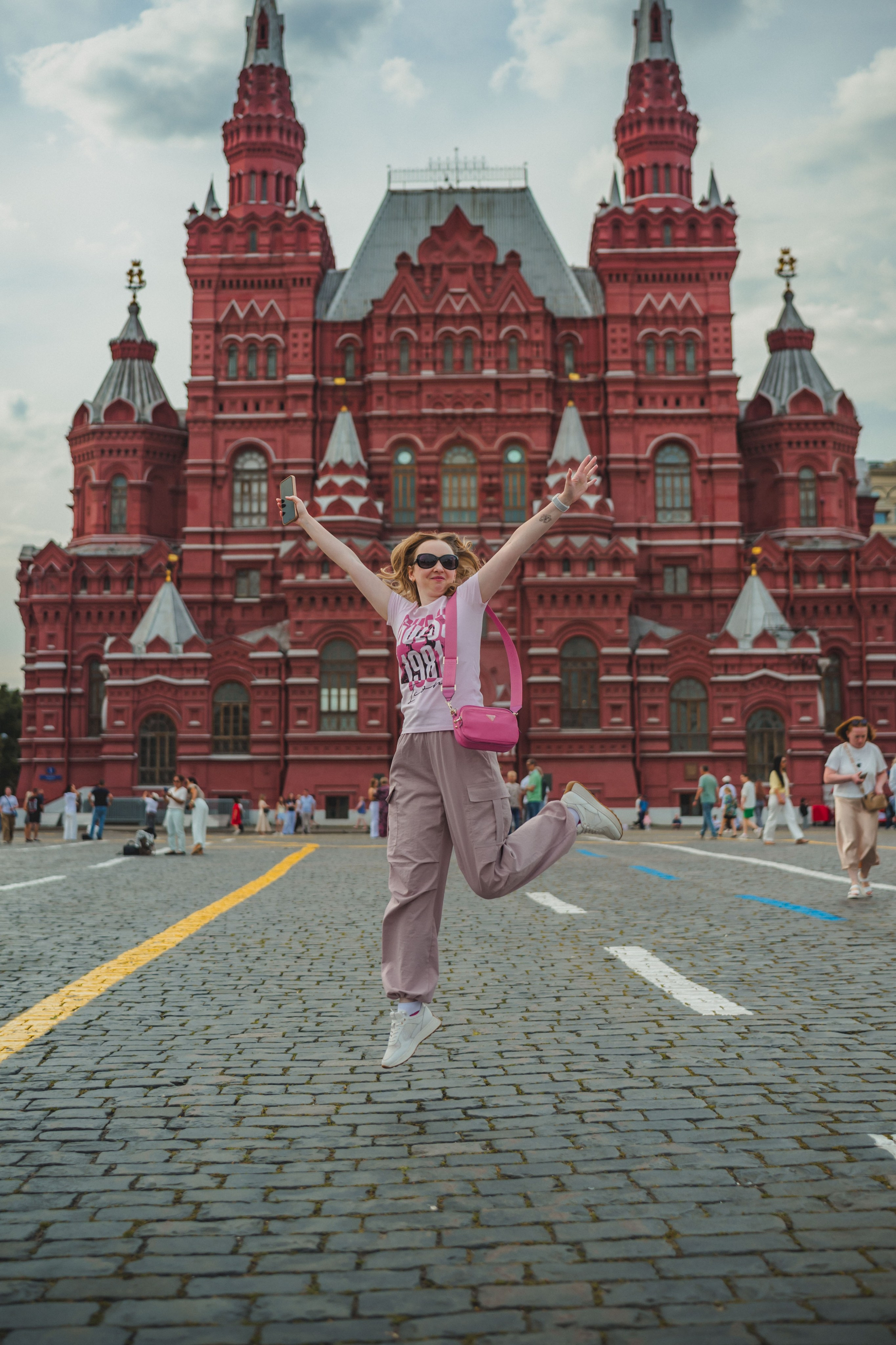Москва, красная площадь. Фотограф Юречко Татьяна