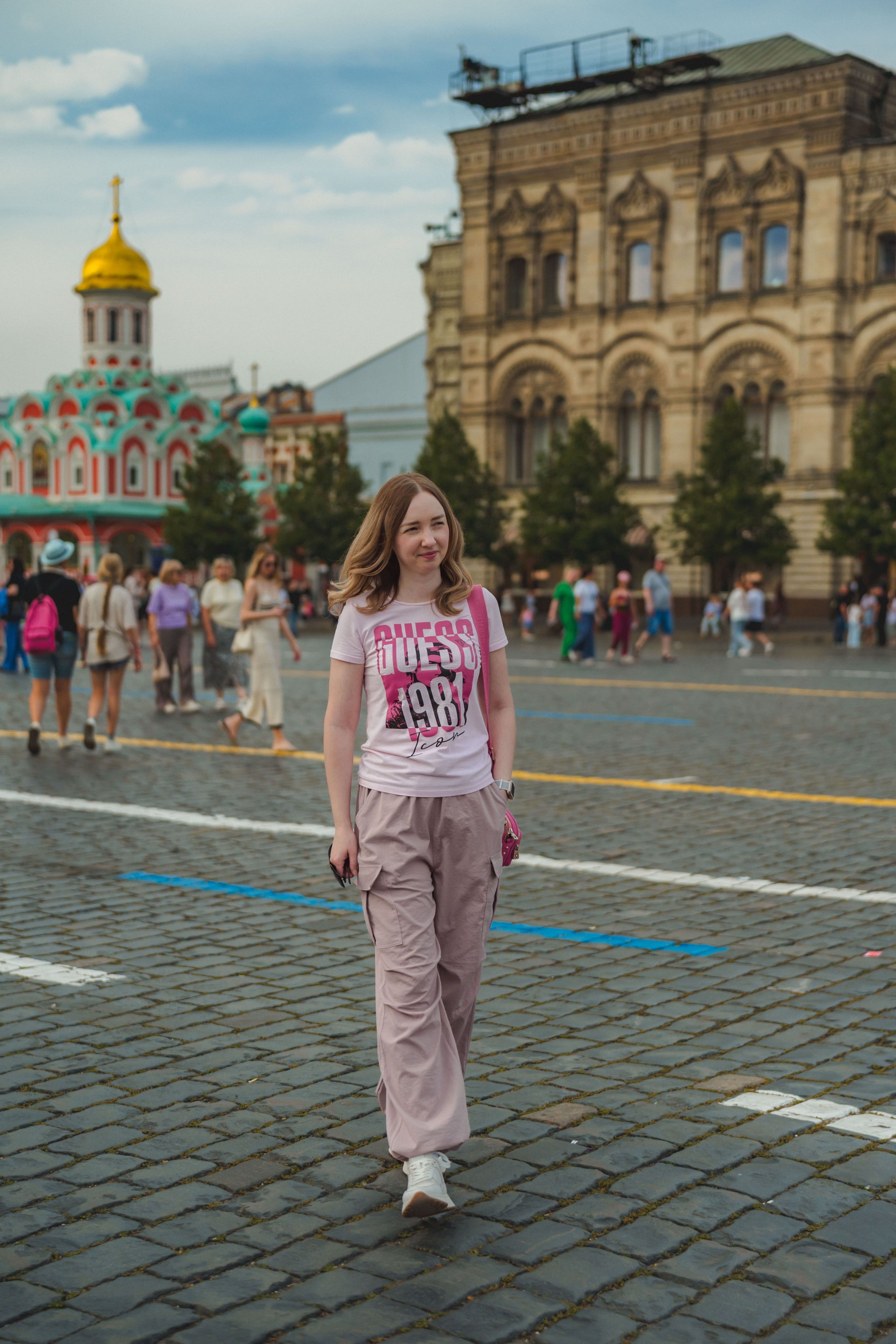 Москва, красная площадь. Фотограф Юречко Татьяна