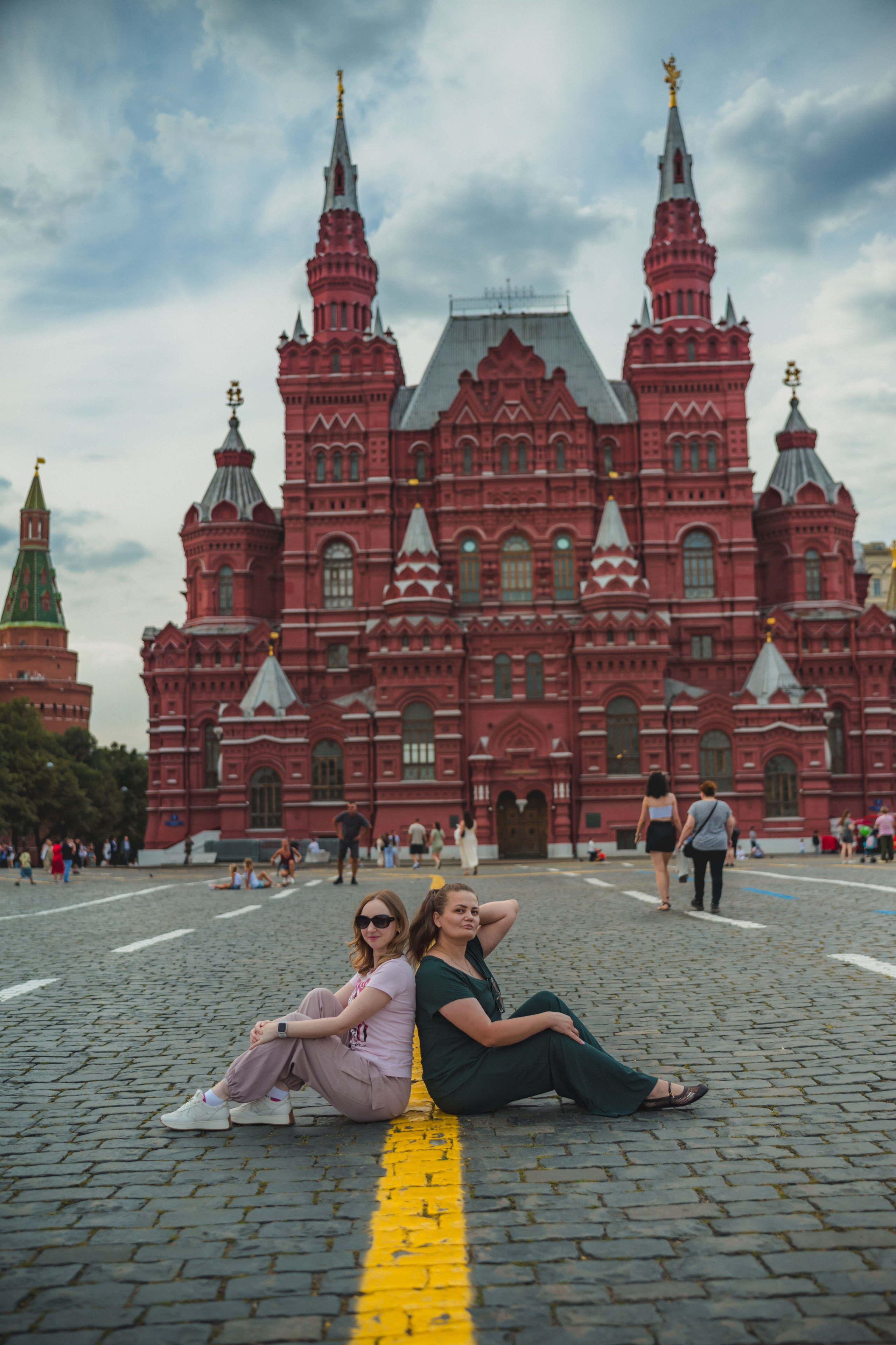 Москва, красная площадь. Фотограф Юречко Татьяна