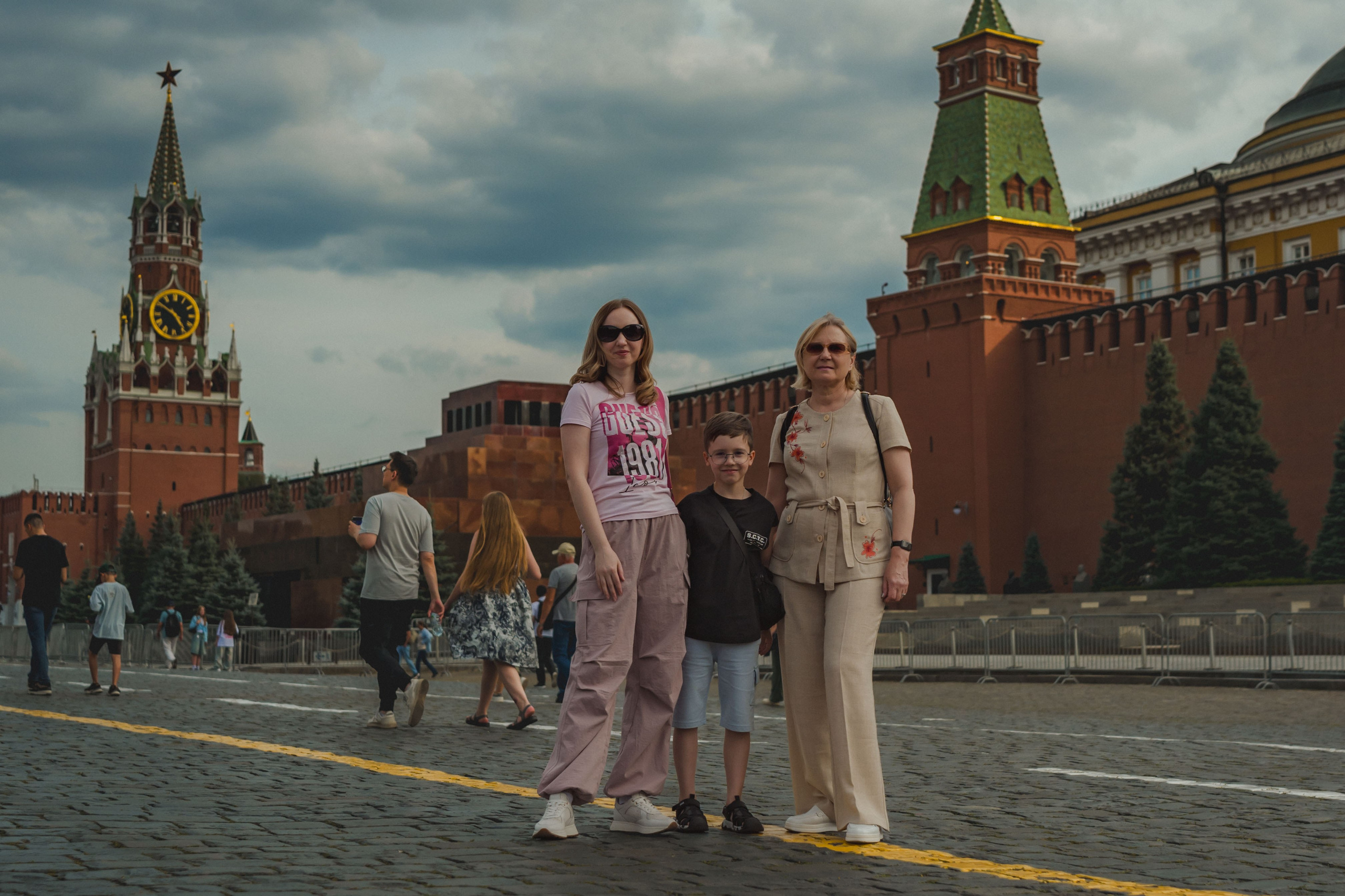 Москва, красная площадь. Фотограф Юречко Татьяна