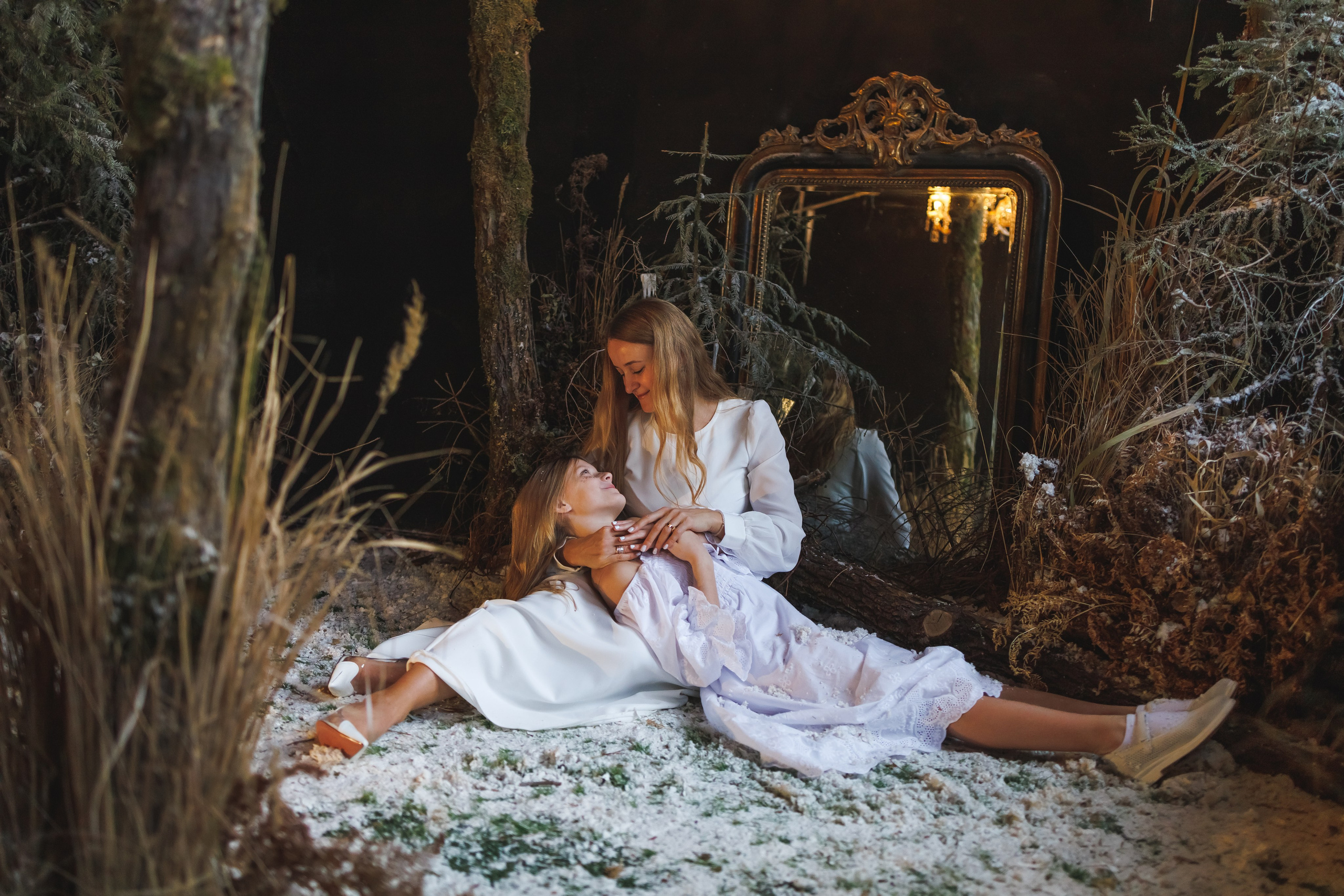 Волшебный зимний лес. Семейный и детский фотограф в Москве Анна Чертополох