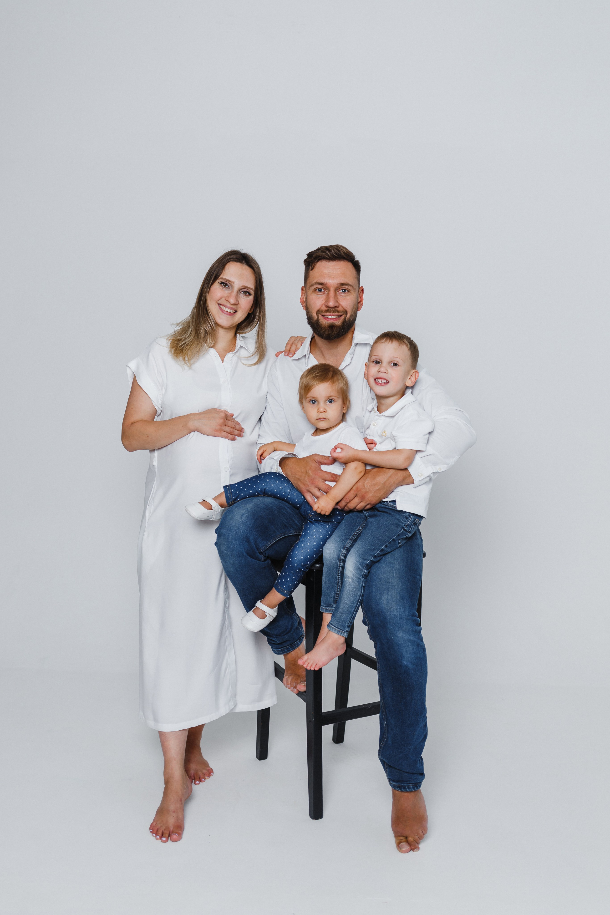 Минимализм. Семейный фотограф Николаева Ольга