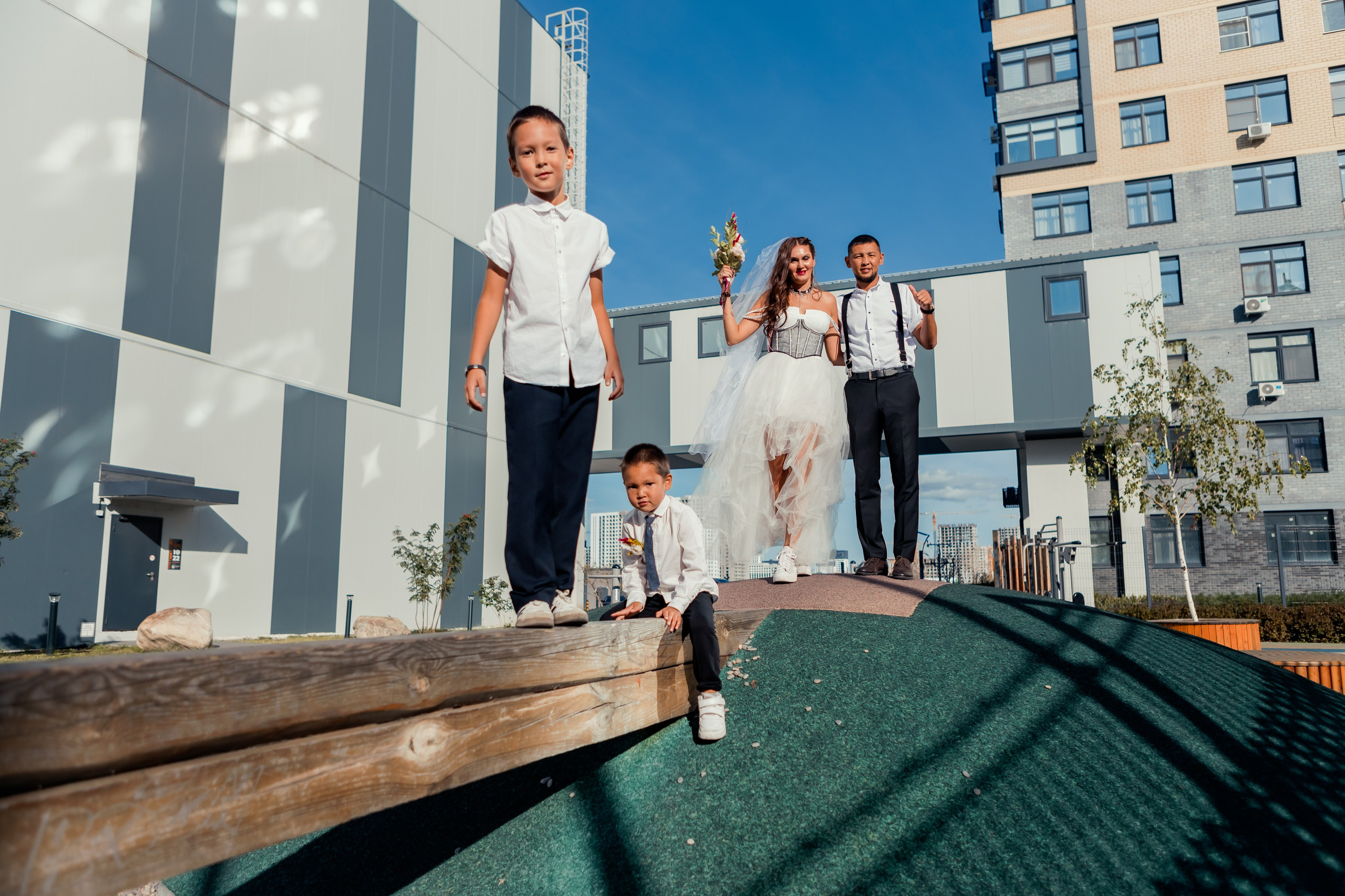 Семейная фотосессия для Айдоса и Елены. Фотограф Илья Силин