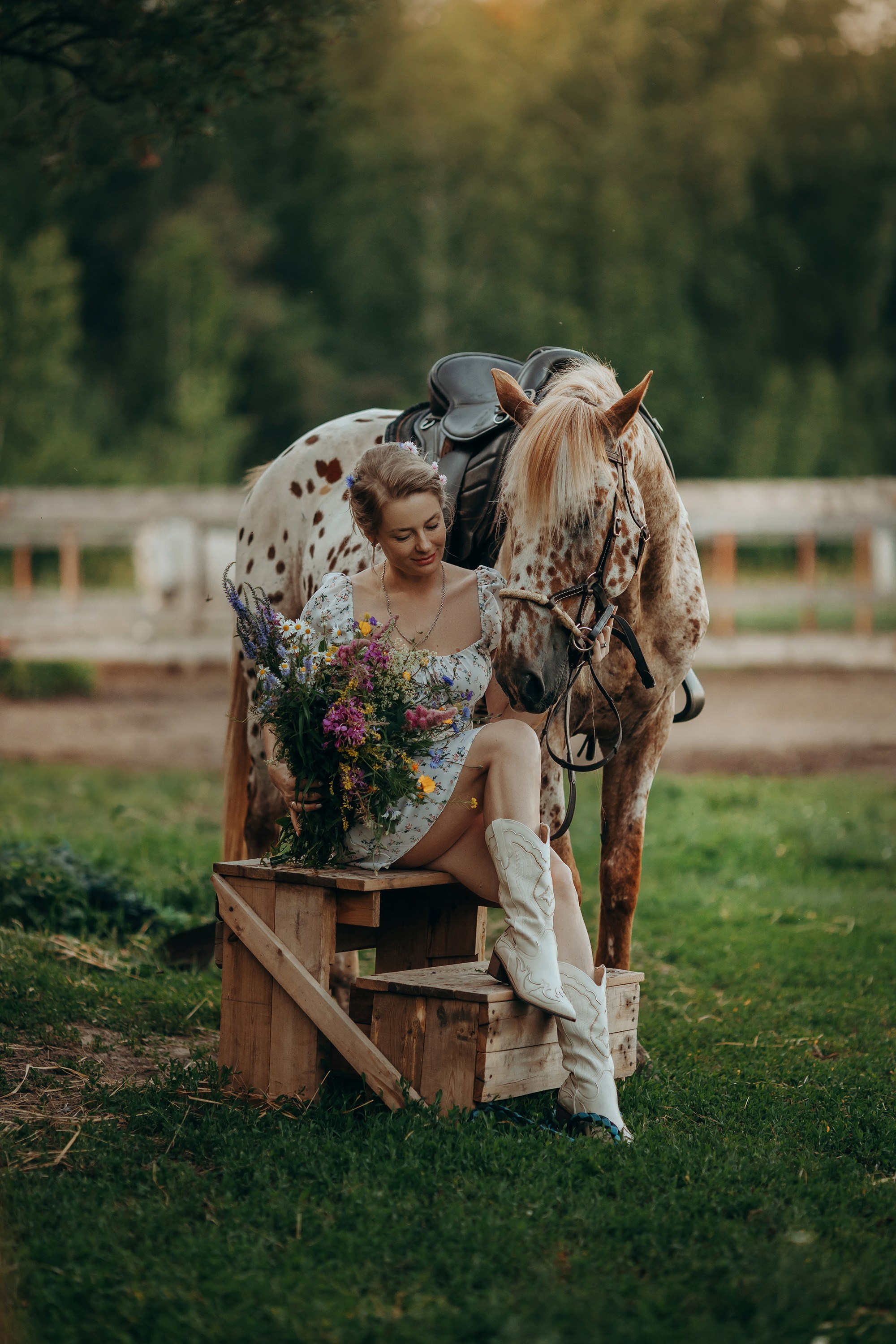 Пятнистая история. Анна Молчанова конный фотограф в Тюмени | фотосессии с лошадьми Тюмень