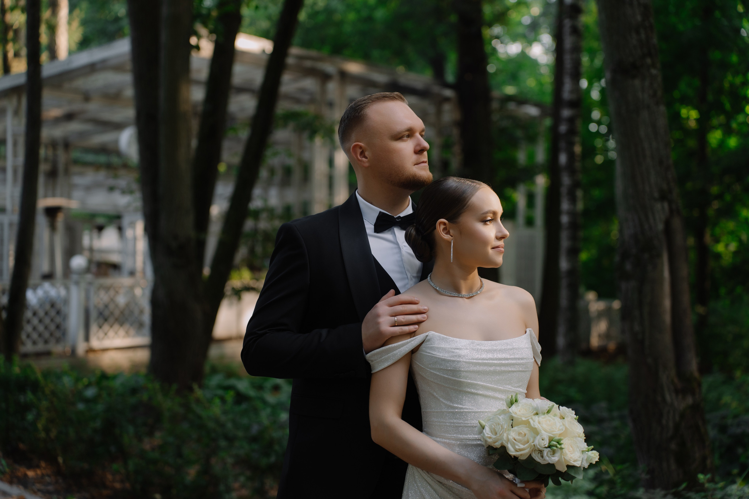 Свадебная фотосессия в парке Архангельское. Свадебный и семейный фотограф в Москве Светлана Зоткина