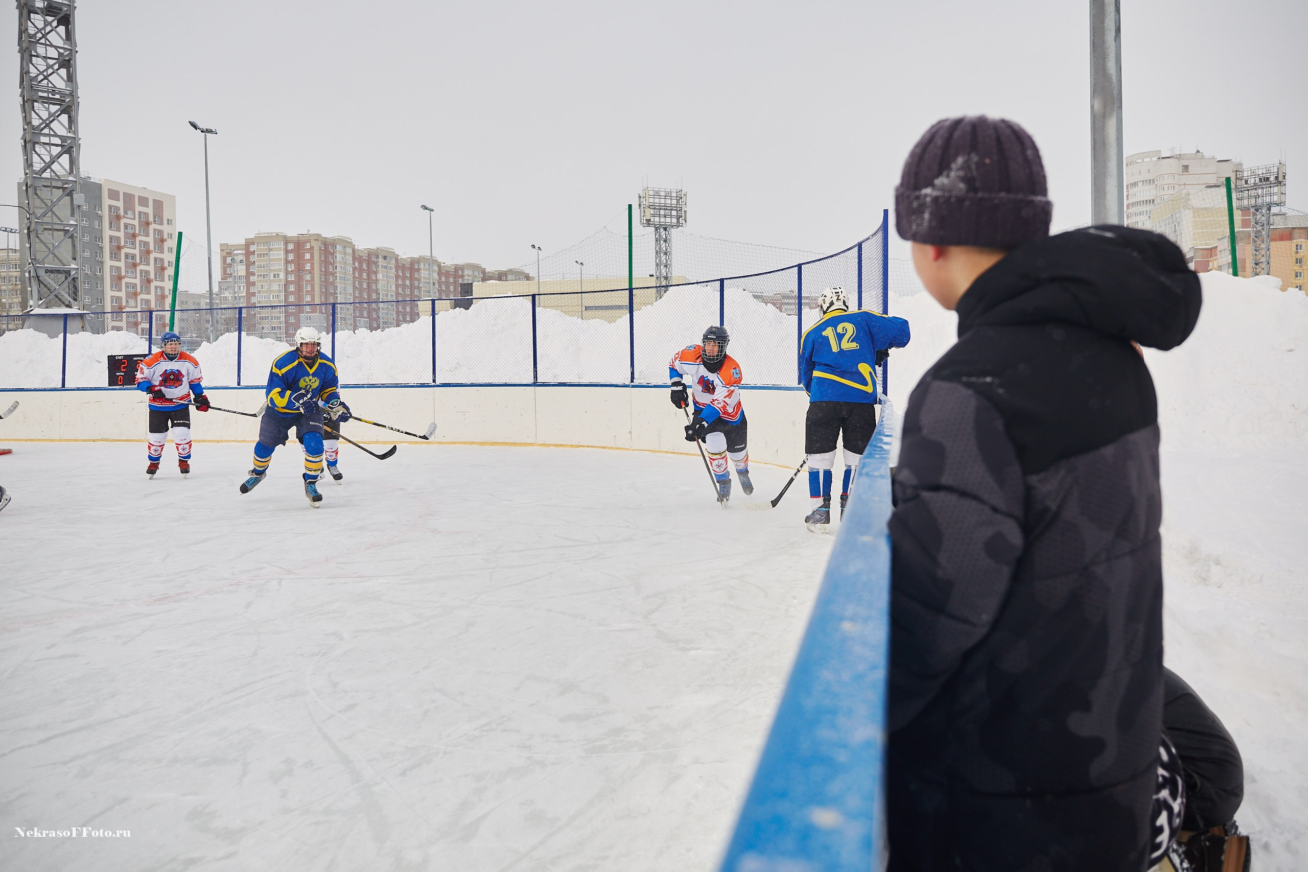 Турнир по хоккею «Русская классика» в рамках Офицерской хоккейной лиги. Спортивный фотограф Некрасов Денис