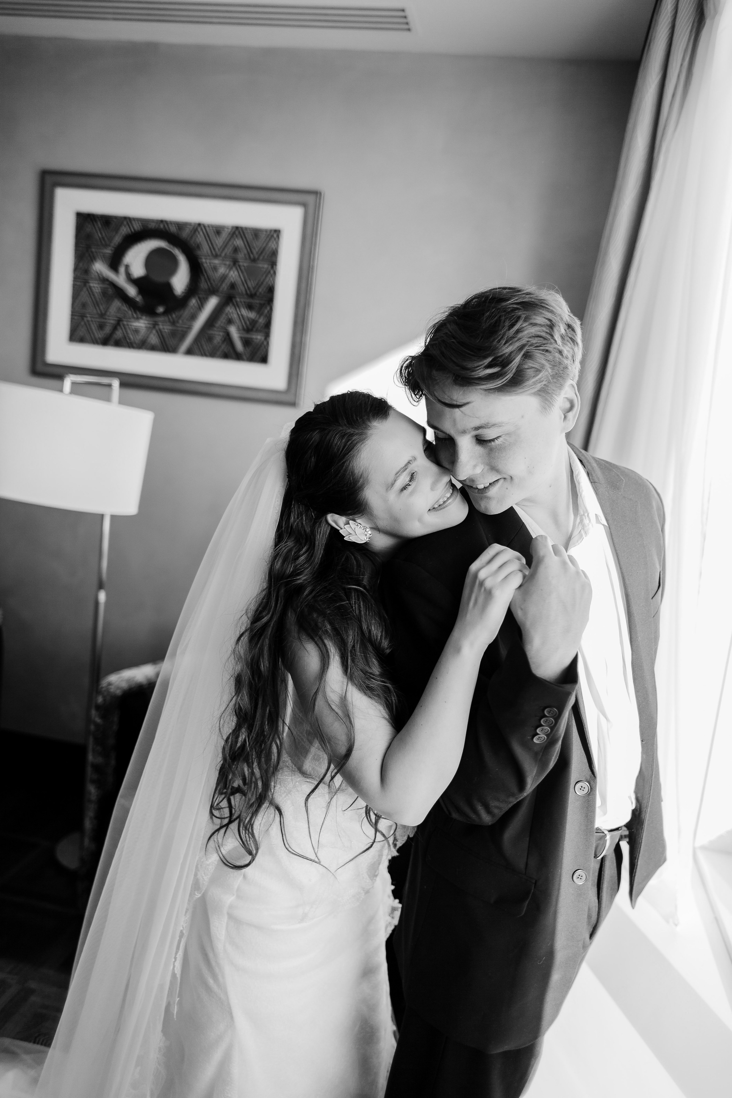 Свадебная фотосессия в Hotel Continental Москва