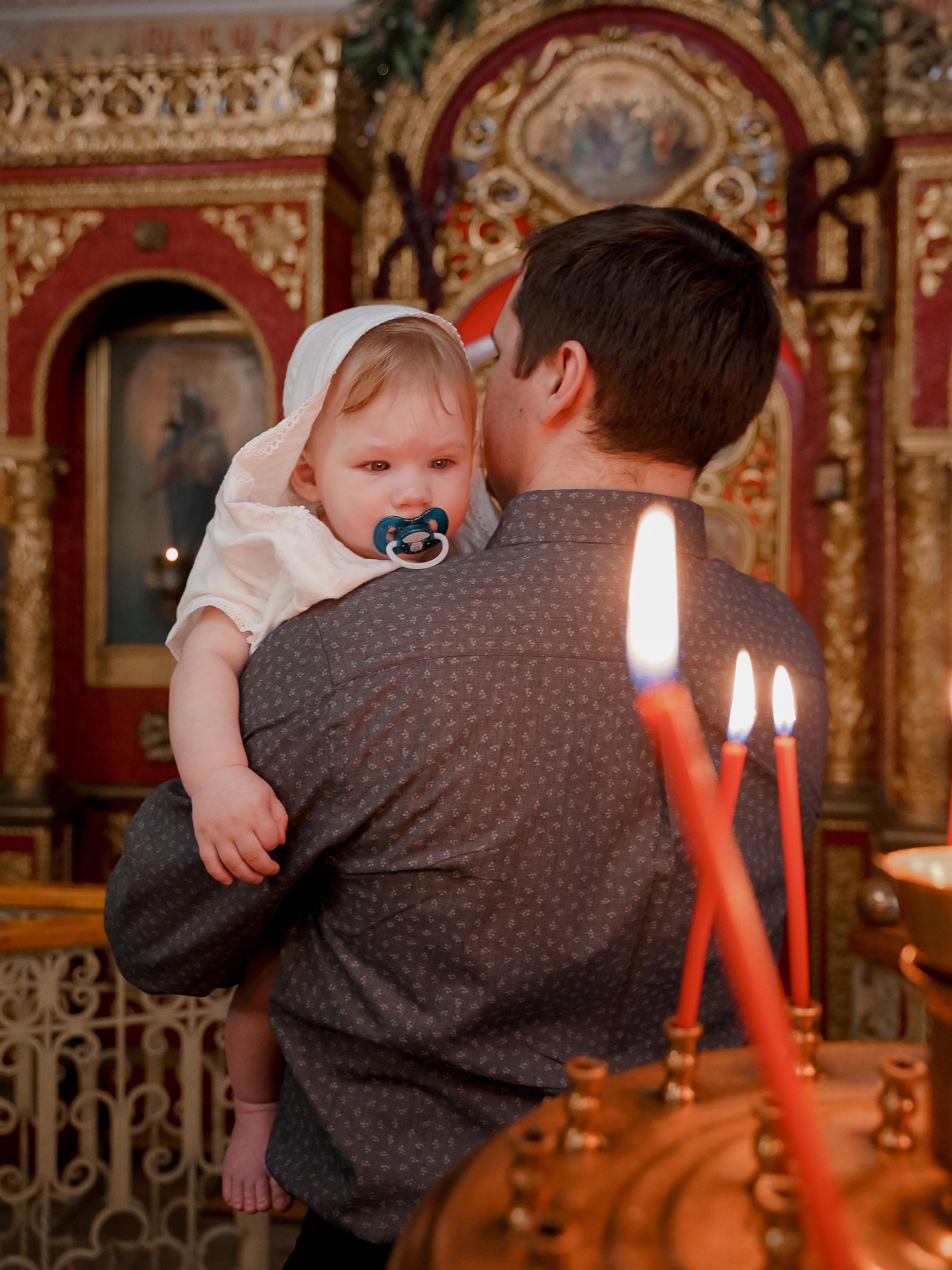 Крещение Жени. Персональный фотограф Наталья Иванкова, Москва