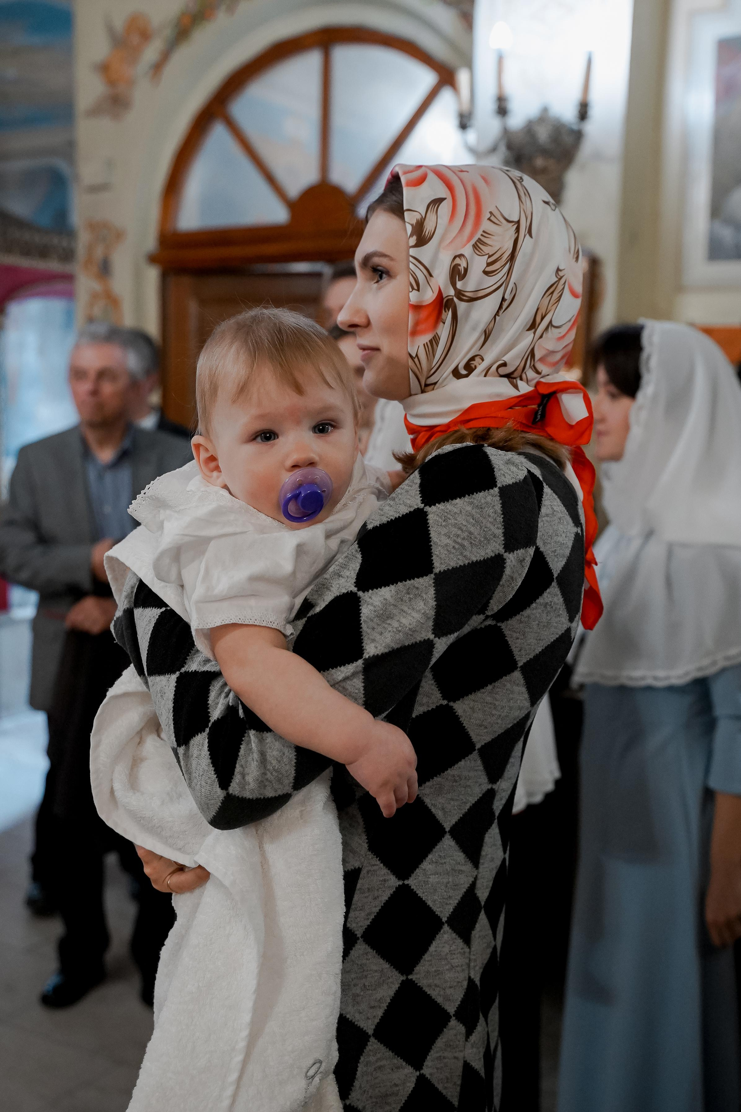 Крещение Жени. Персональный фотограф Наталья Иванкова, Москва