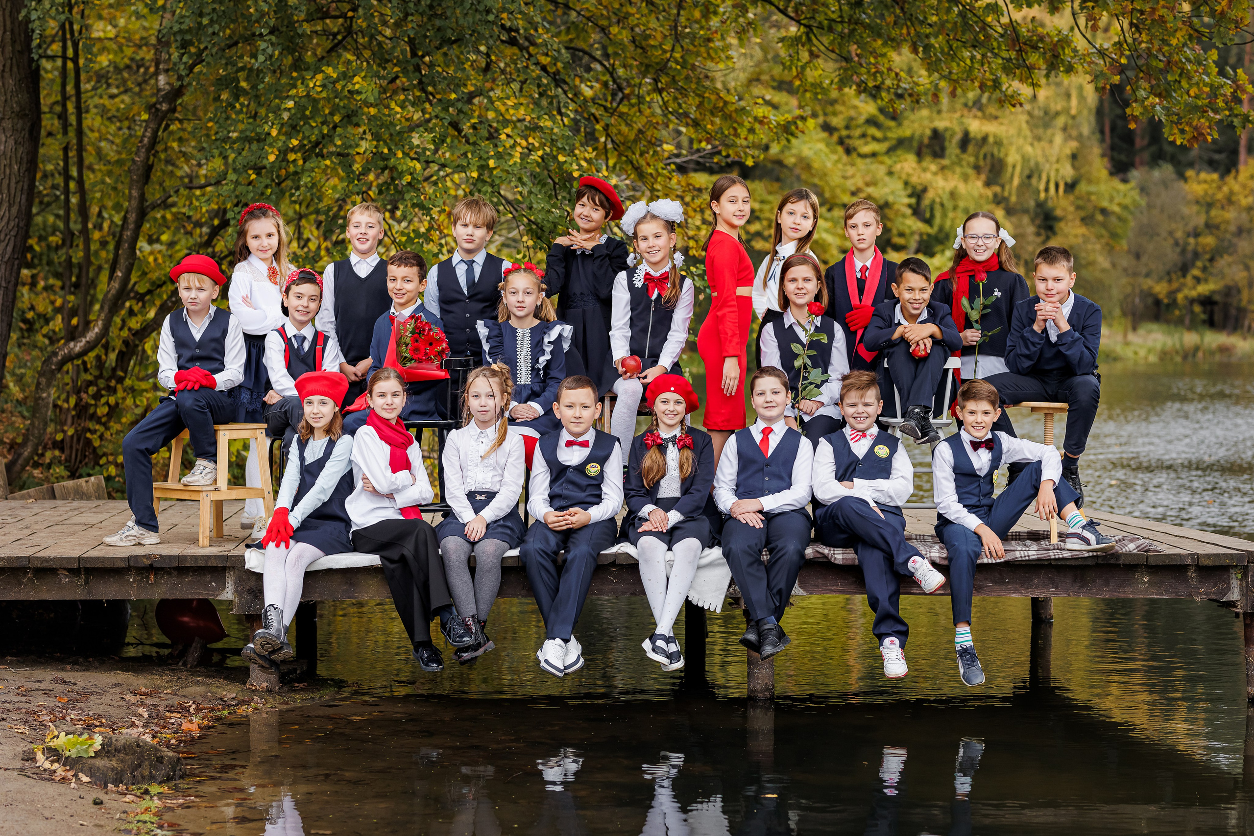 Общие фото класса. Семейный и детский фотограф Комина Елена, Власиха, Одинцово