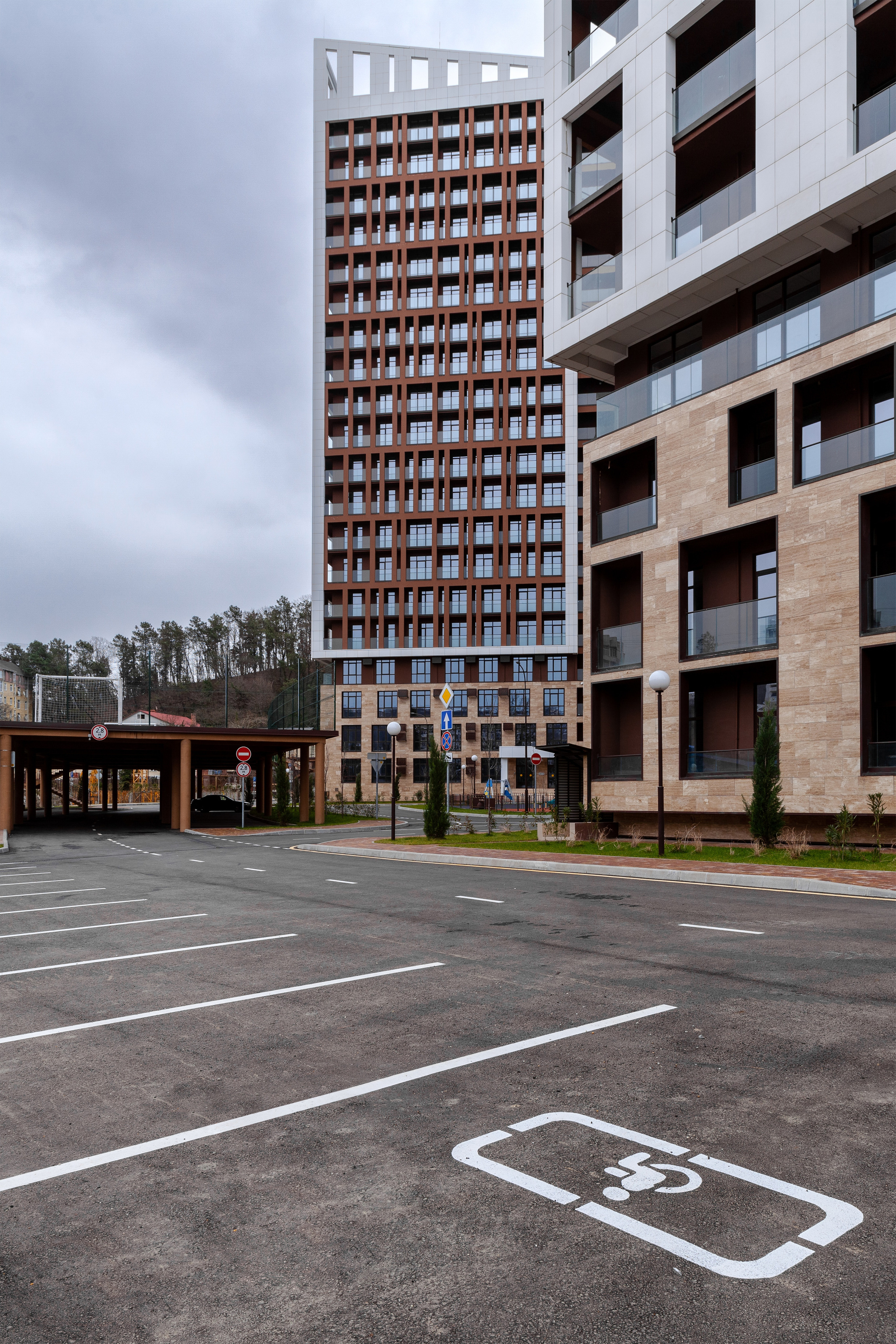 Архитектурная фотосъемка жилого комплекса Аллея Парк. Интерьерный фотограф в Сочи Владислав Нагин