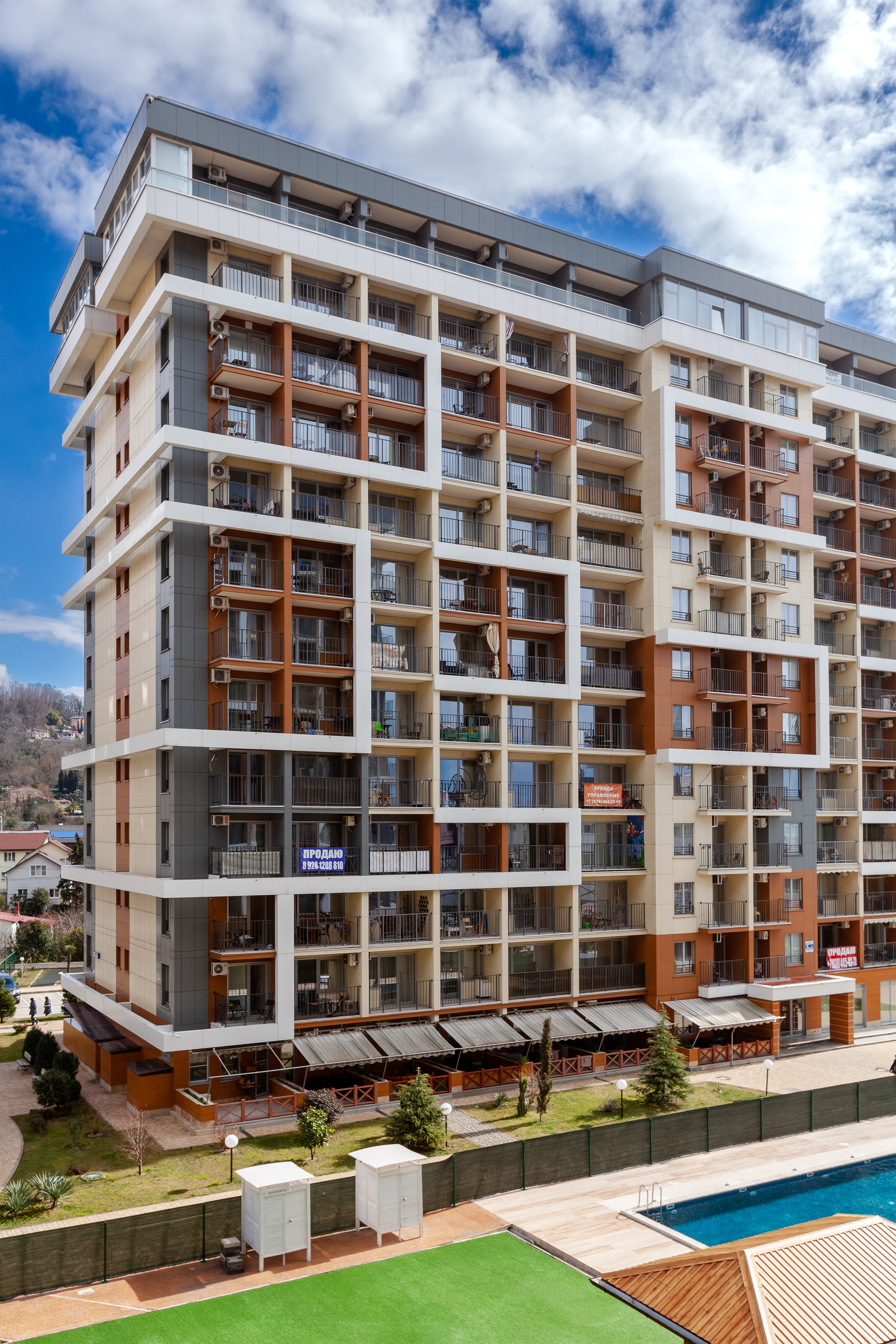 Архитектурная фотосъемка жилого комплекса Каравелла Португалии. Интерьерный фотограф в Москве