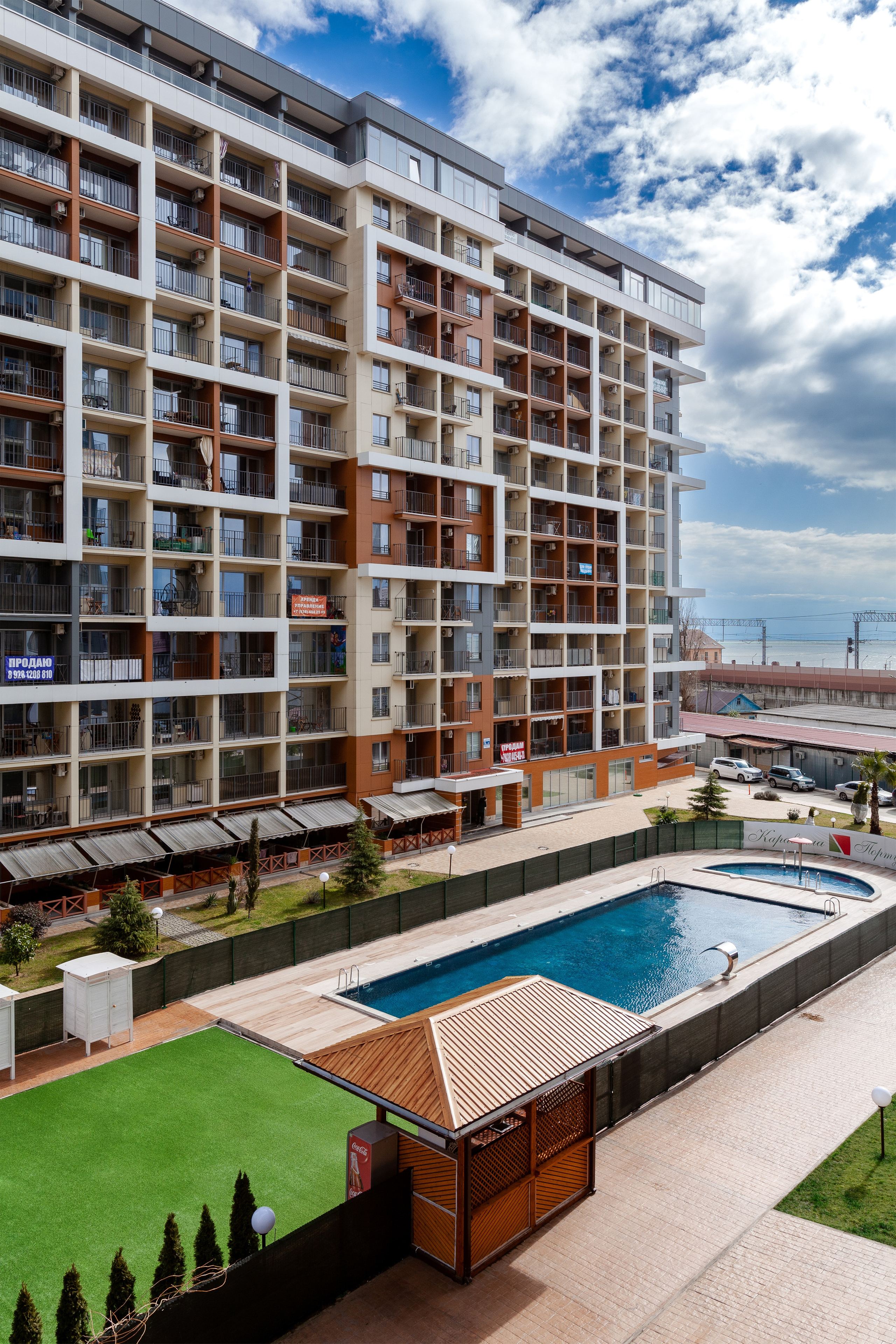 Архитектурная фотосъемка жилого комплекса Каравелла Португалии. Интерьерный фотограф в Москве