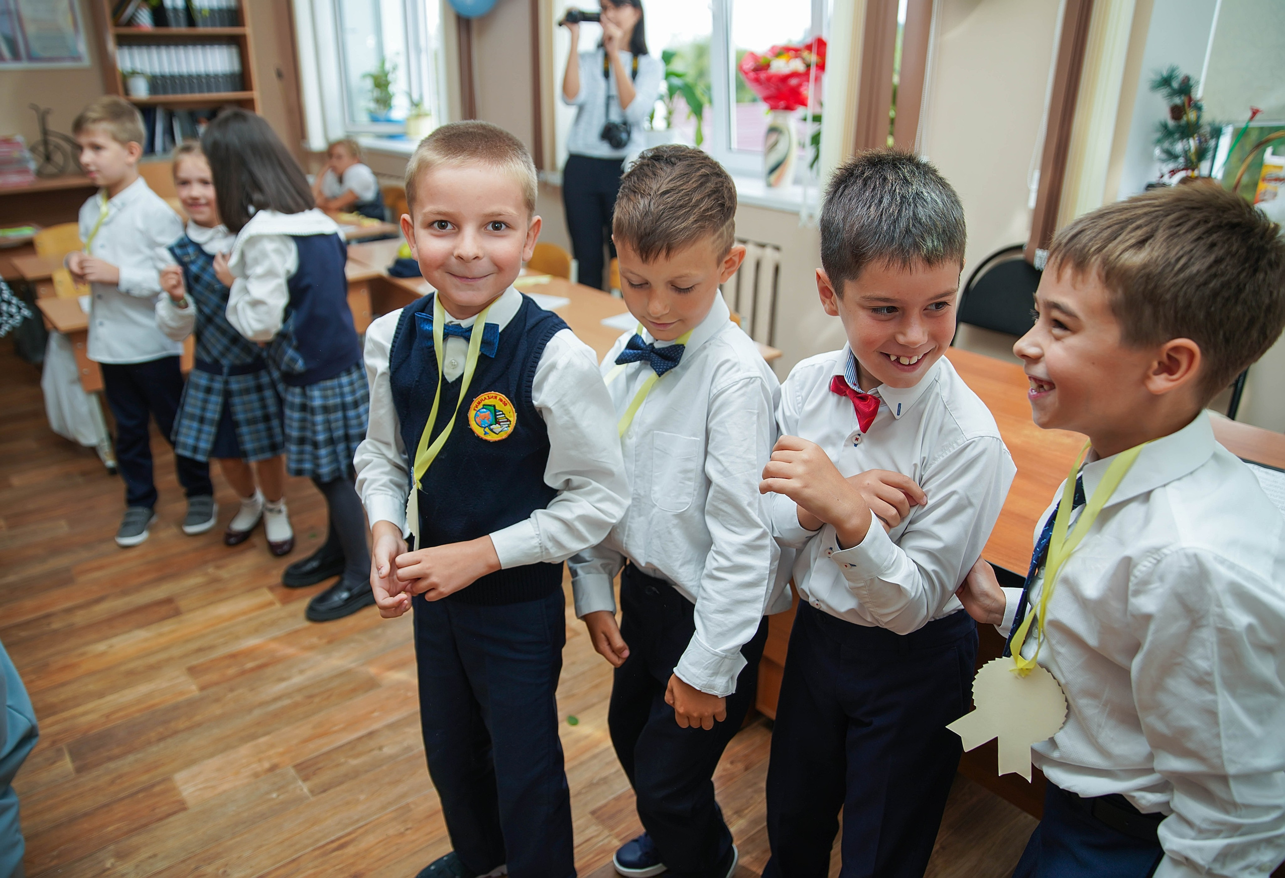 Праздник в классе. Семейный и детский фотограф в Нижнем Новгороде