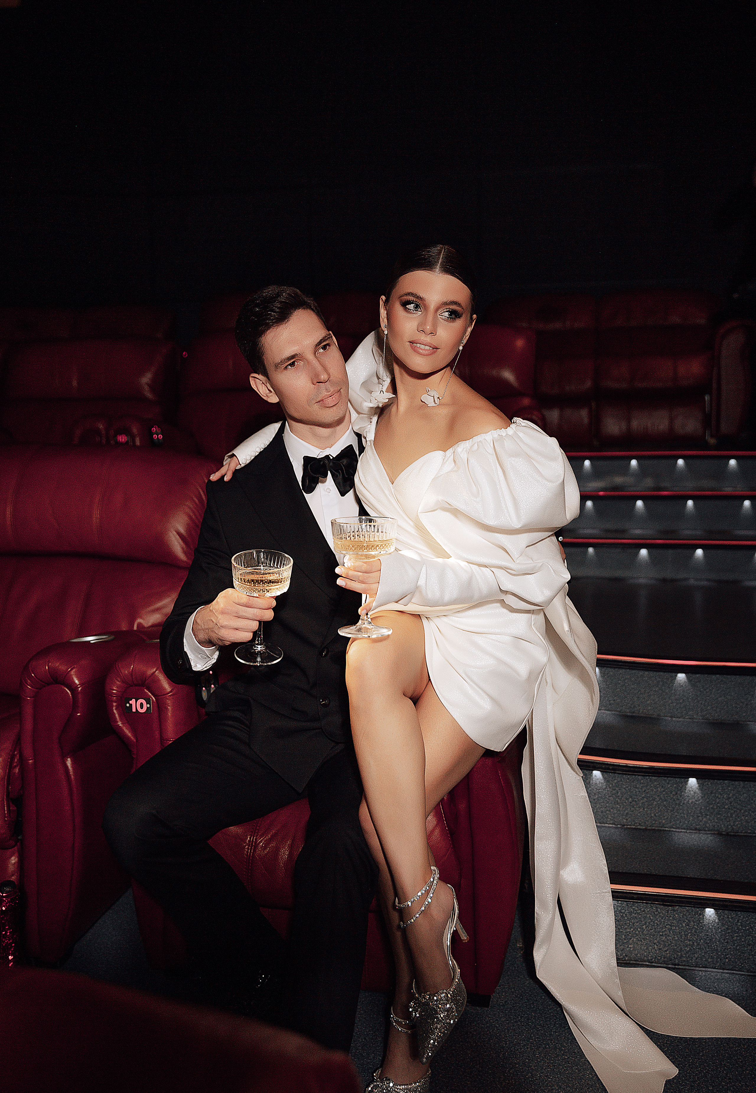 Свадебная фотосессия в кинотеатре. Фотограф в Нижнем Новгороде Нестерова Кристина